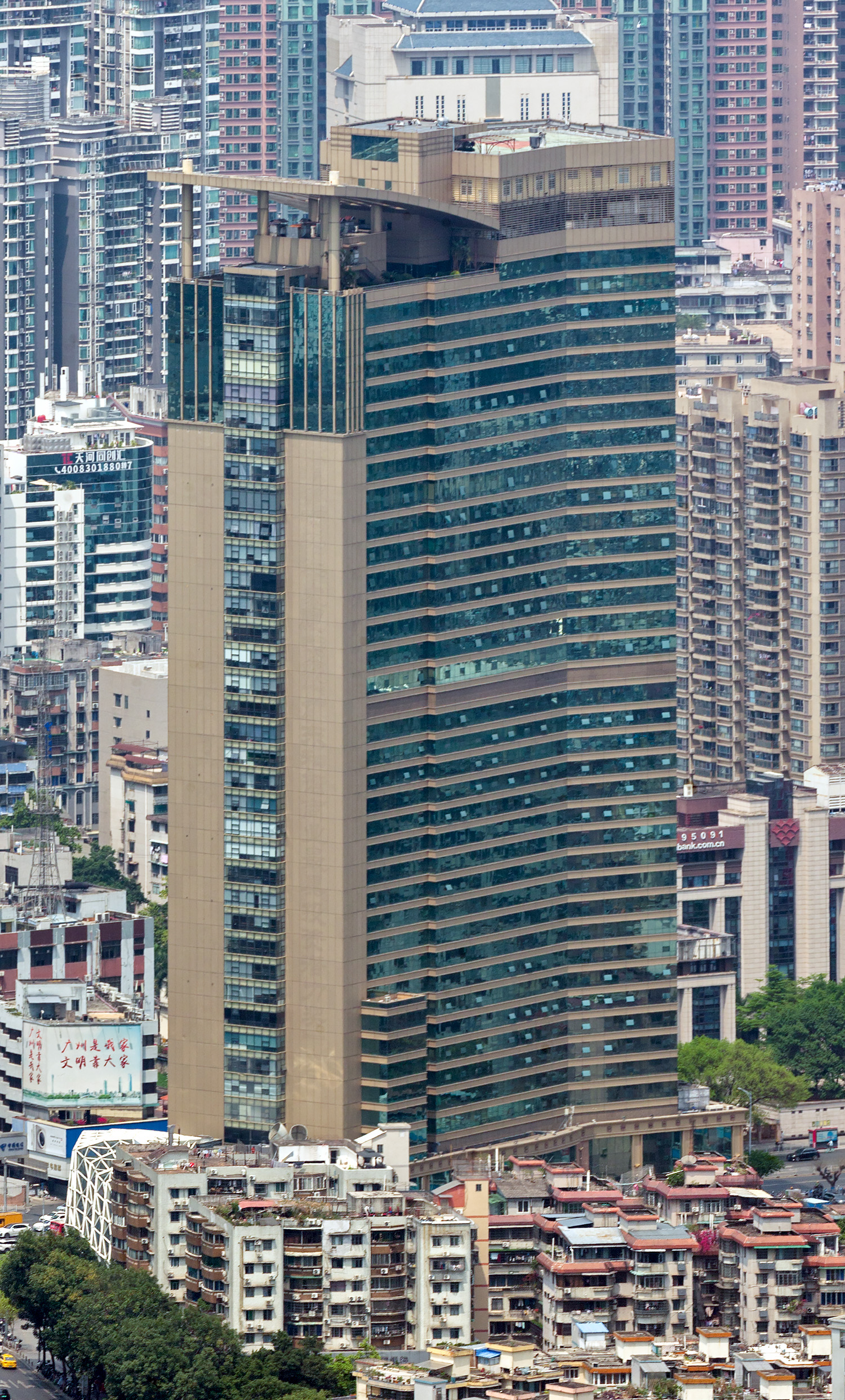 Rengfeng Tower - View from Canton Tower 