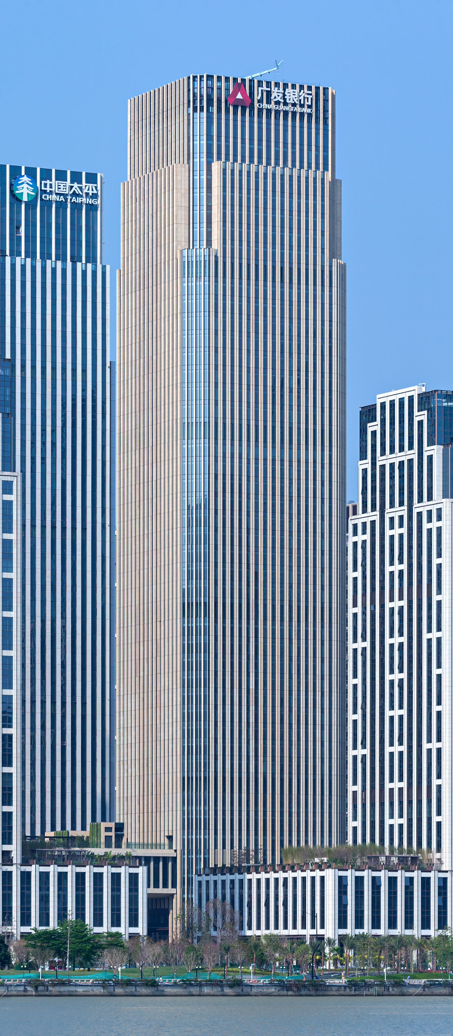 Southern Financial Center - View across Pearl River 