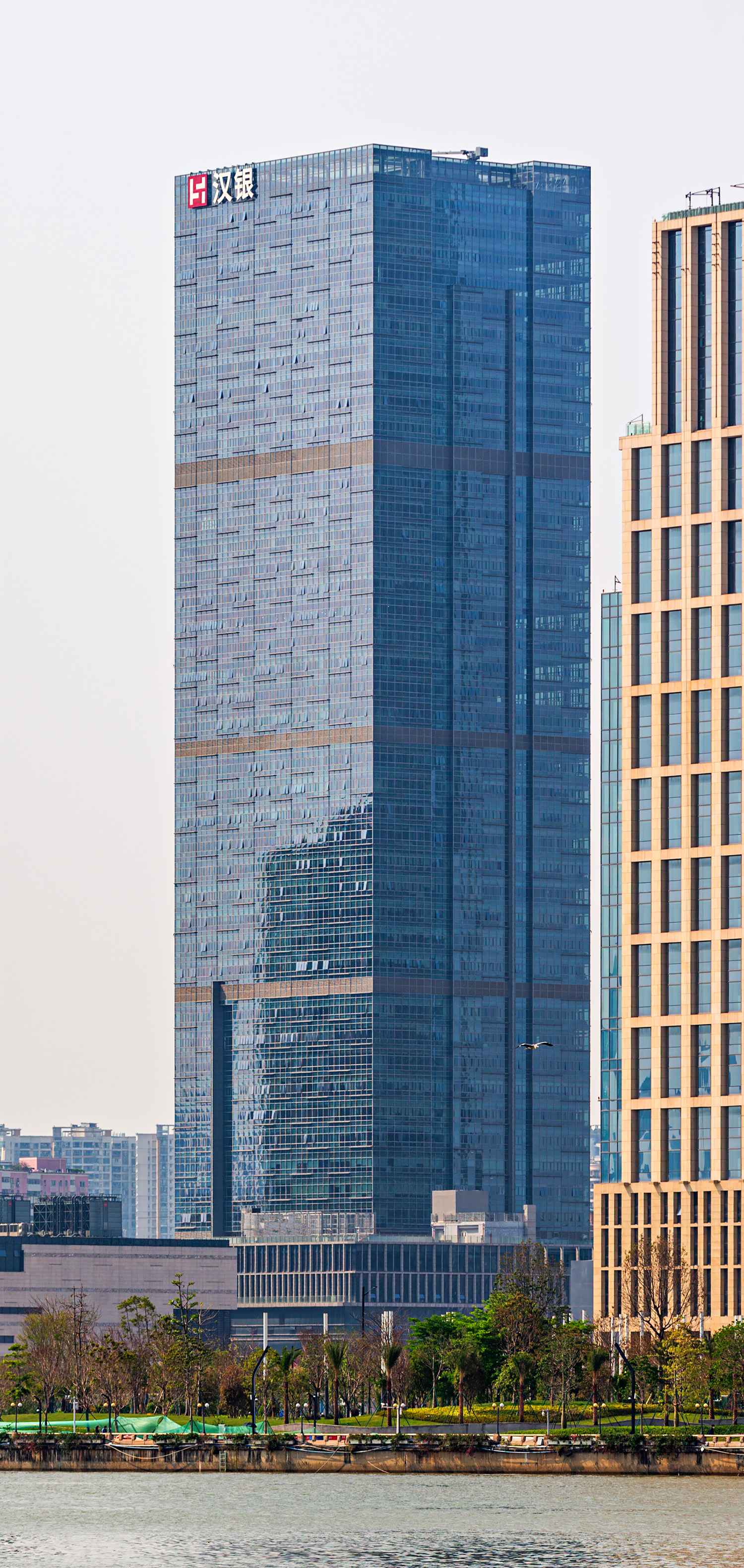 Tangxia Village Project - View across Pearl River 