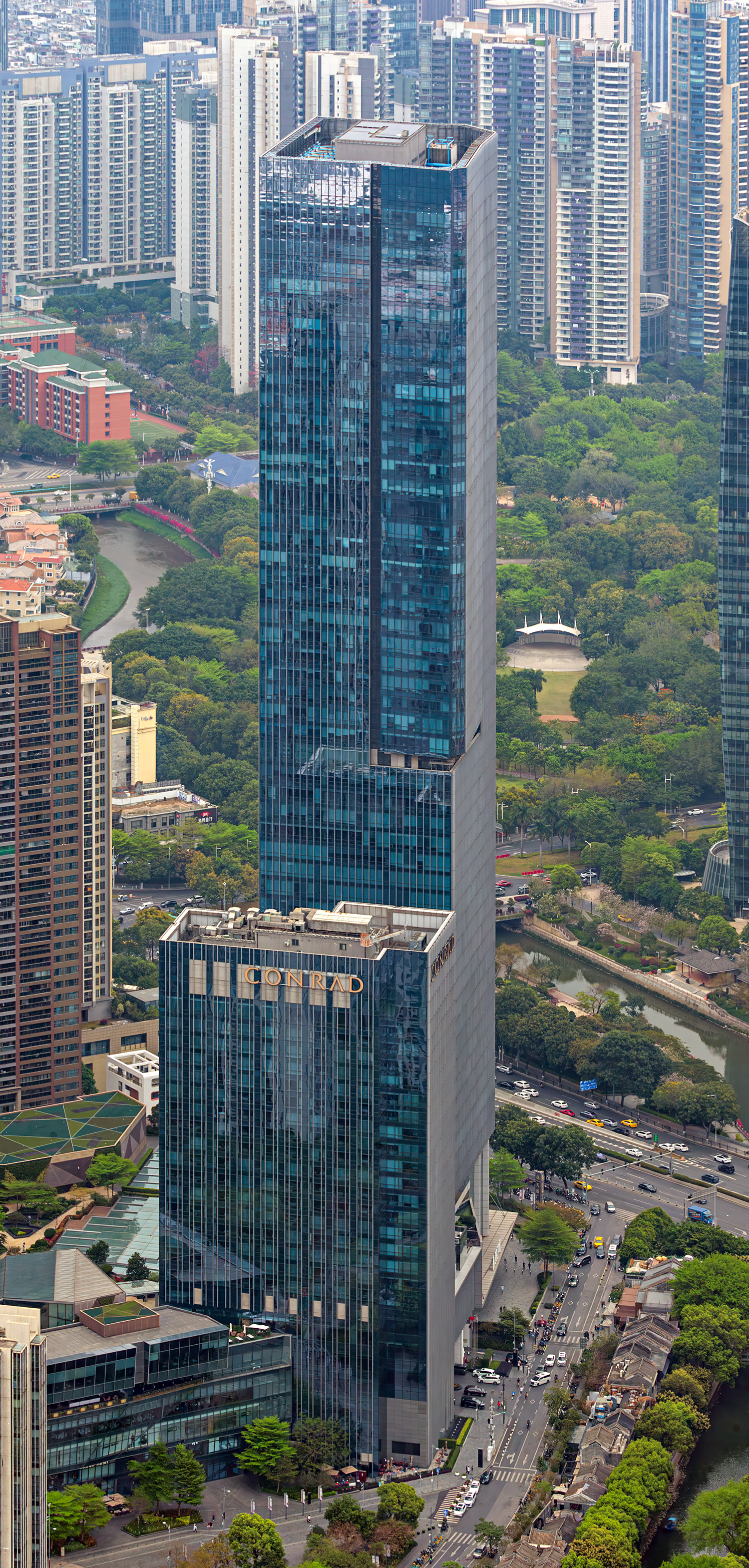 Tianhui Plaza Tower C3 - View from Canton Tower 