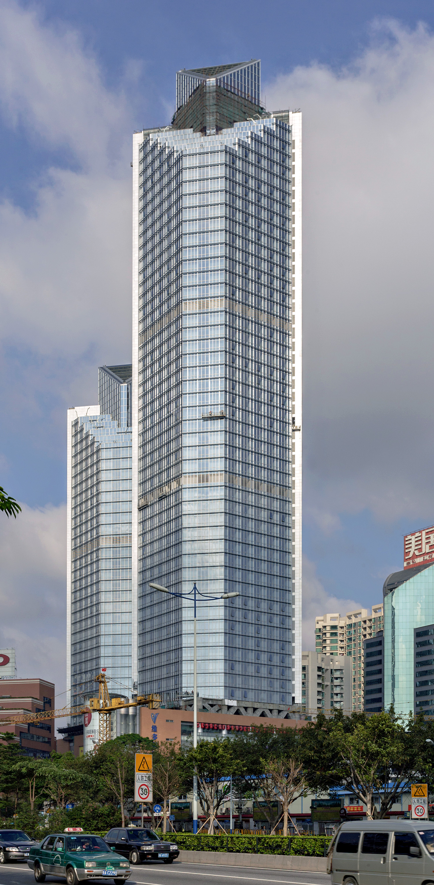 Victory Plaza Tower A - View from the southeast 