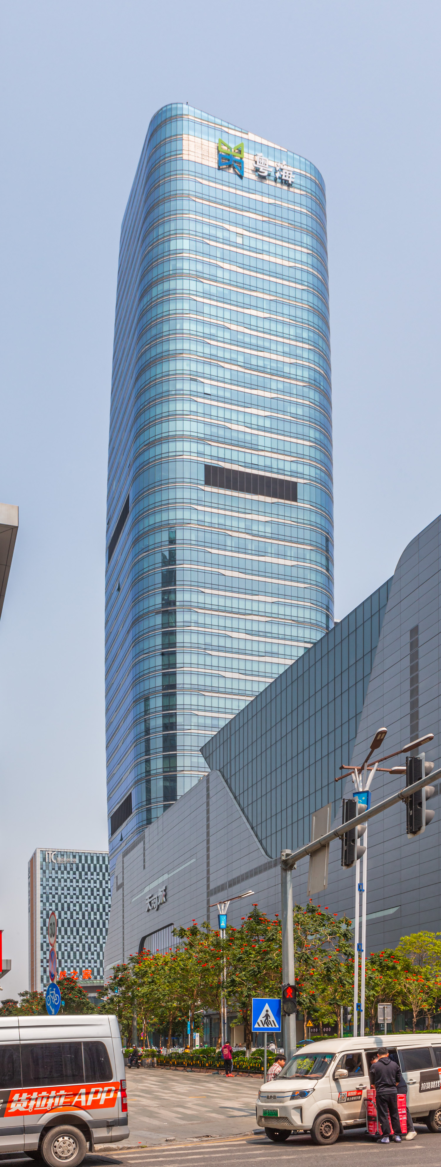 Wanbo Teem Mall Tower 1 - View from the south 