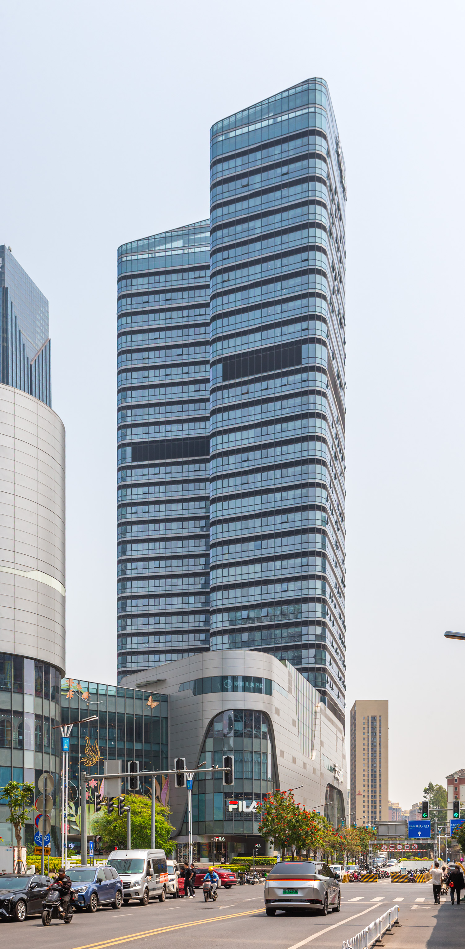 Wanbo Teem Mall Tower 2 - View from the southwest 