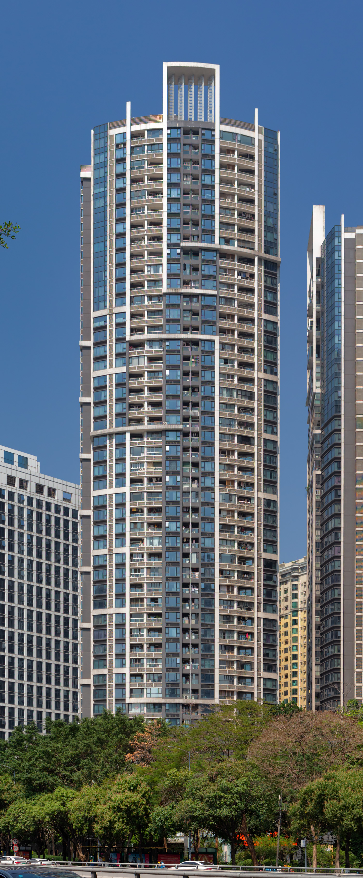Xinghui Yunjin Tower 1 - View from the southwest 