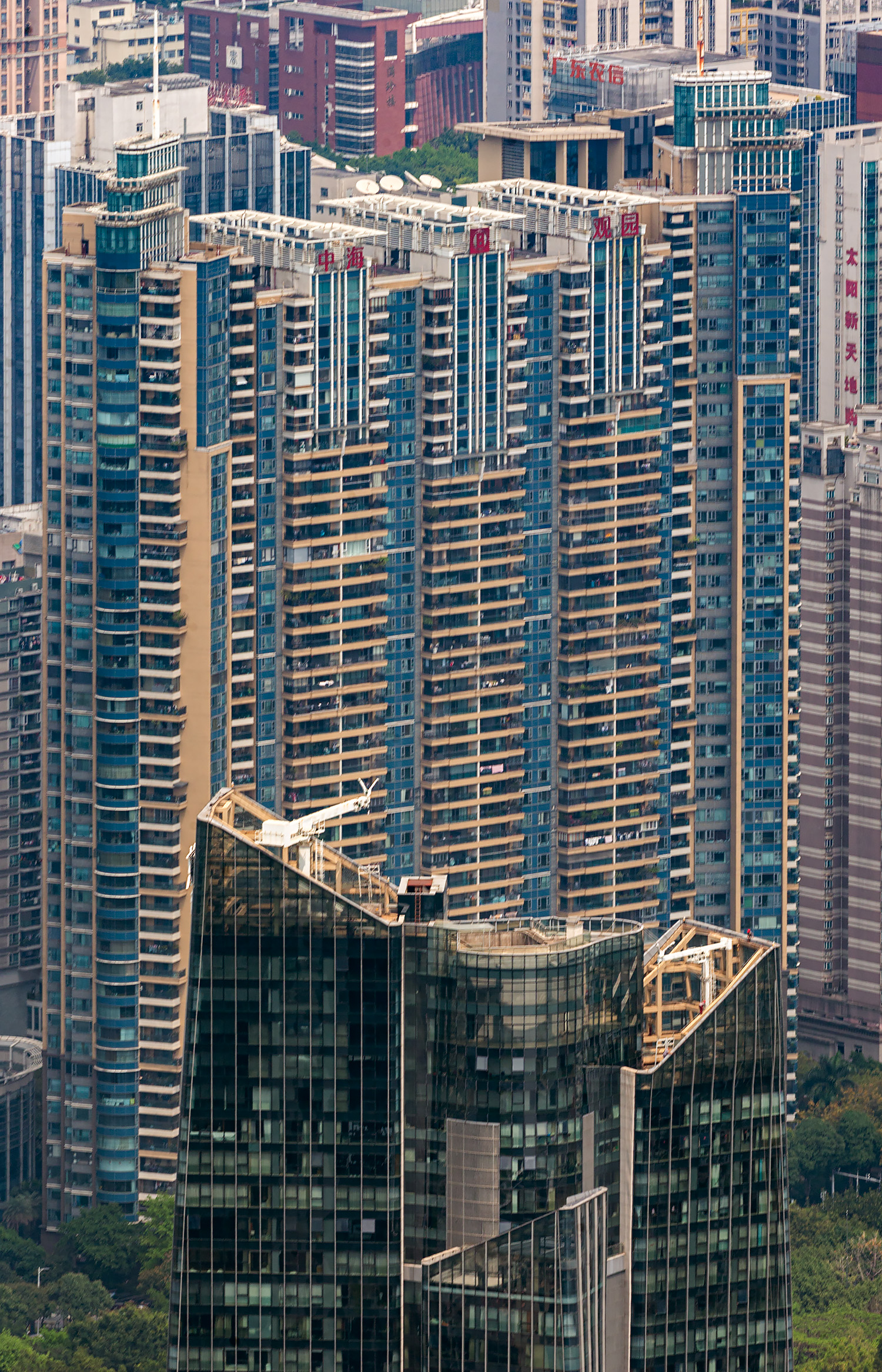 Zhonghai Guanyuan International - View from Canton Tower 