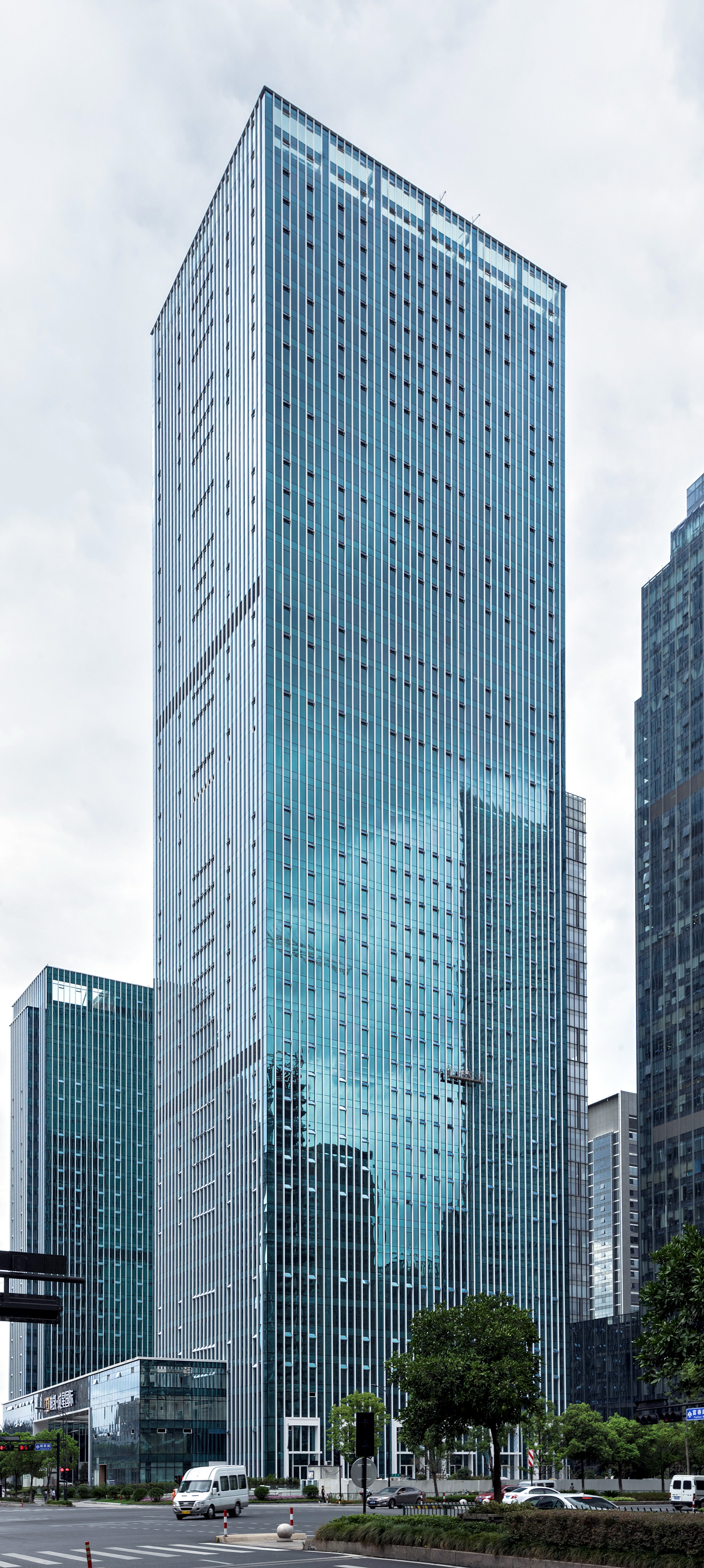 China Ting International Tower A - View from the south 