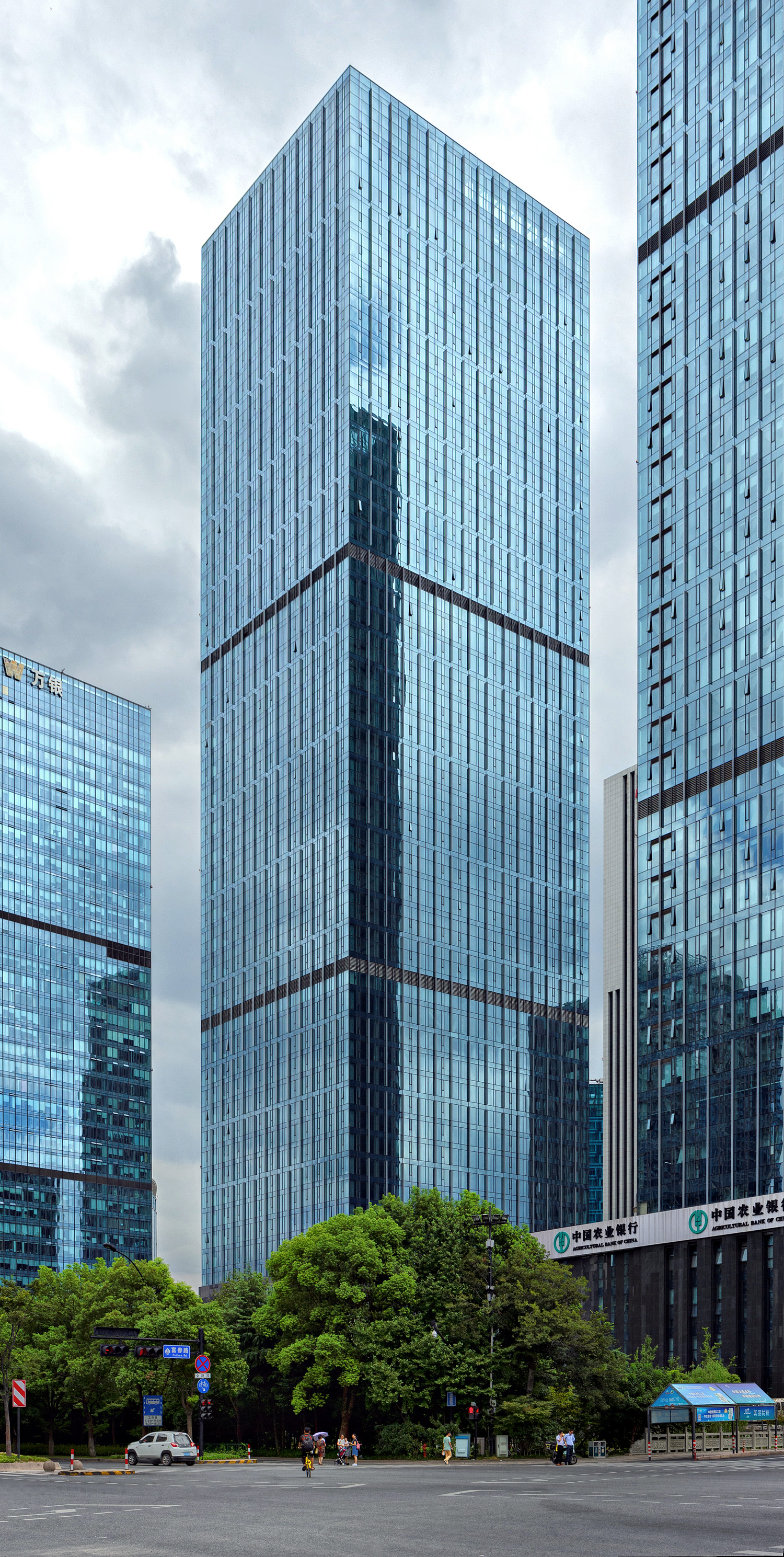 Wanyin International Tower 2 - View from the west 