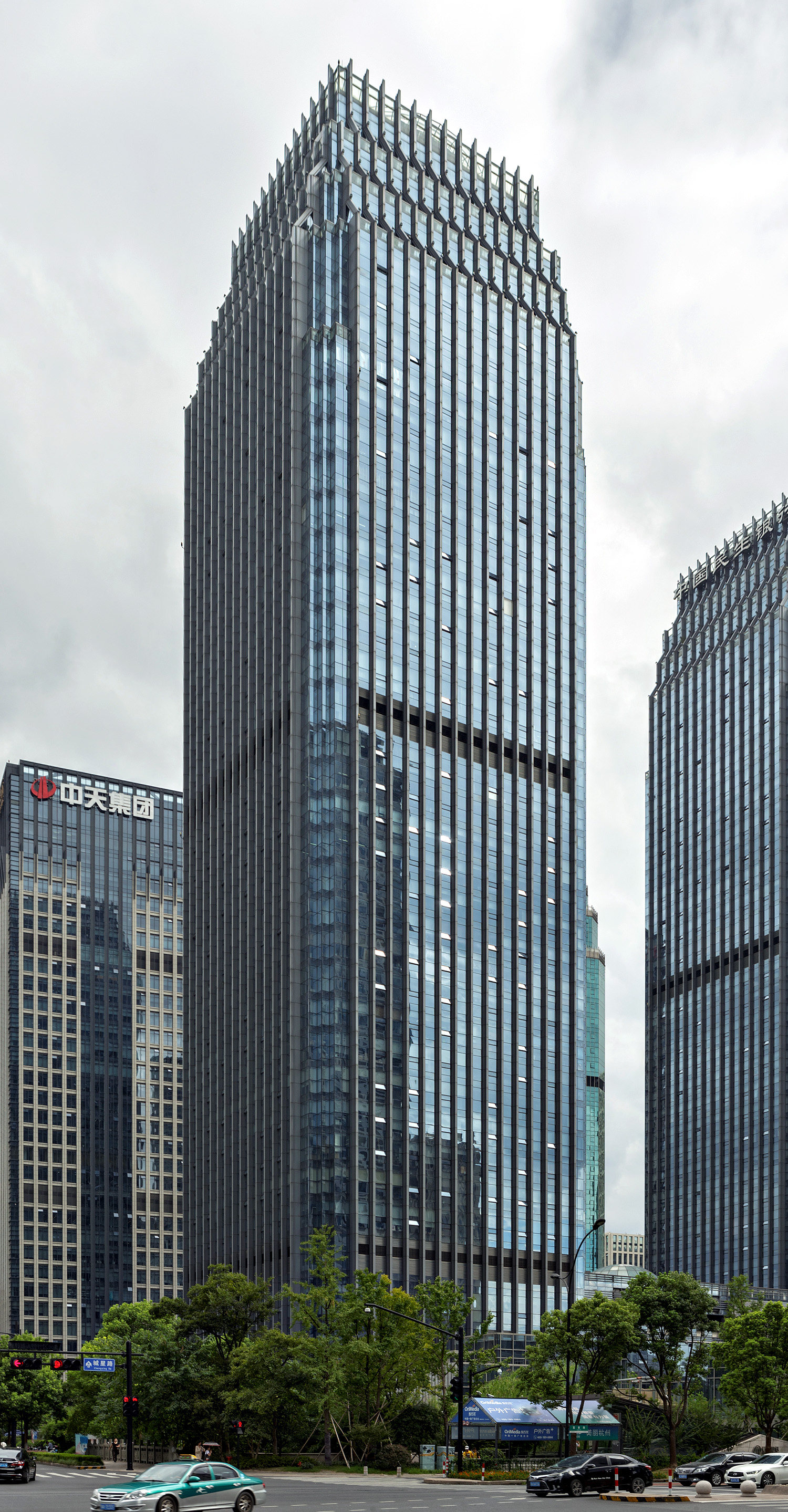 Zun Bao Gold Tower - View from the north 