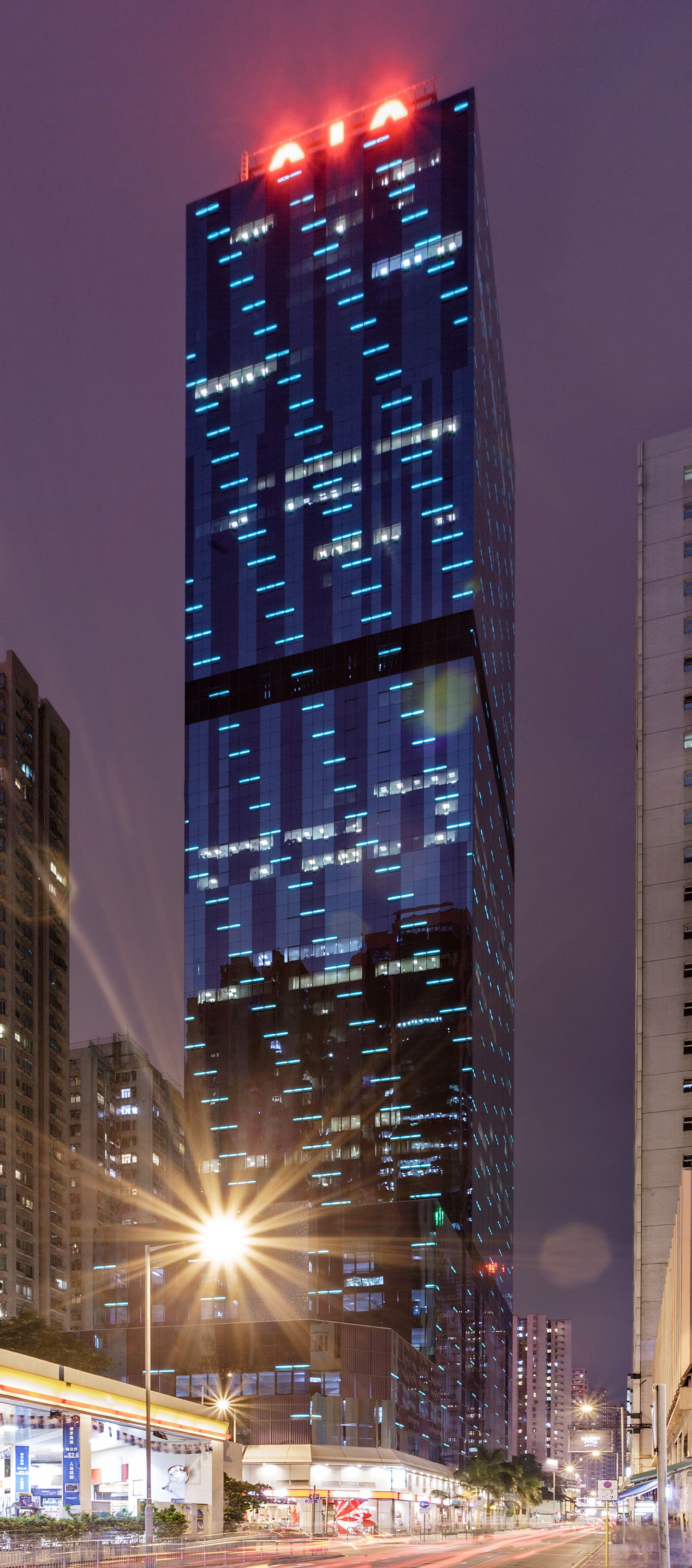 AIA Tower - View from the southwest 