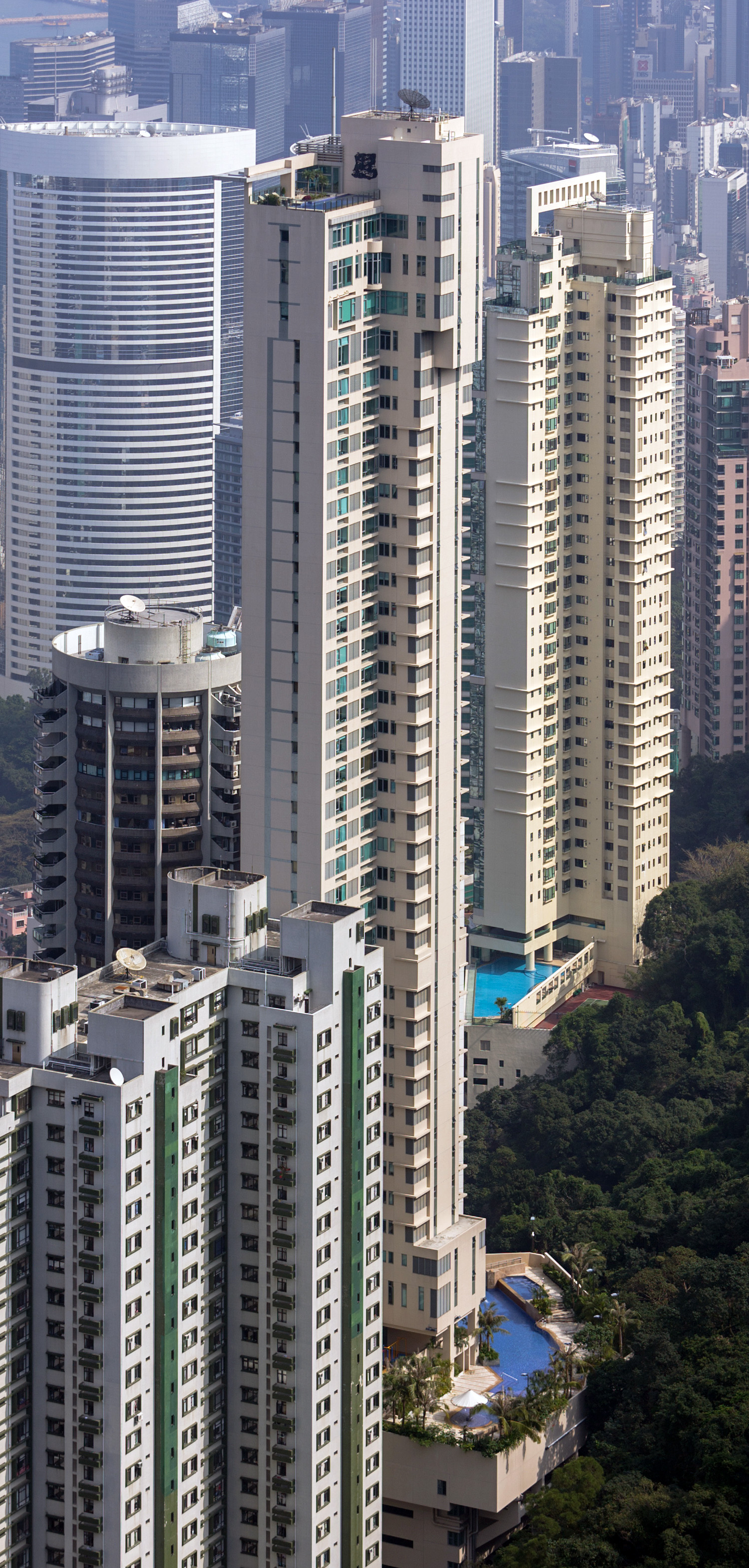 Branksome Crest - View from Victoria Peak 