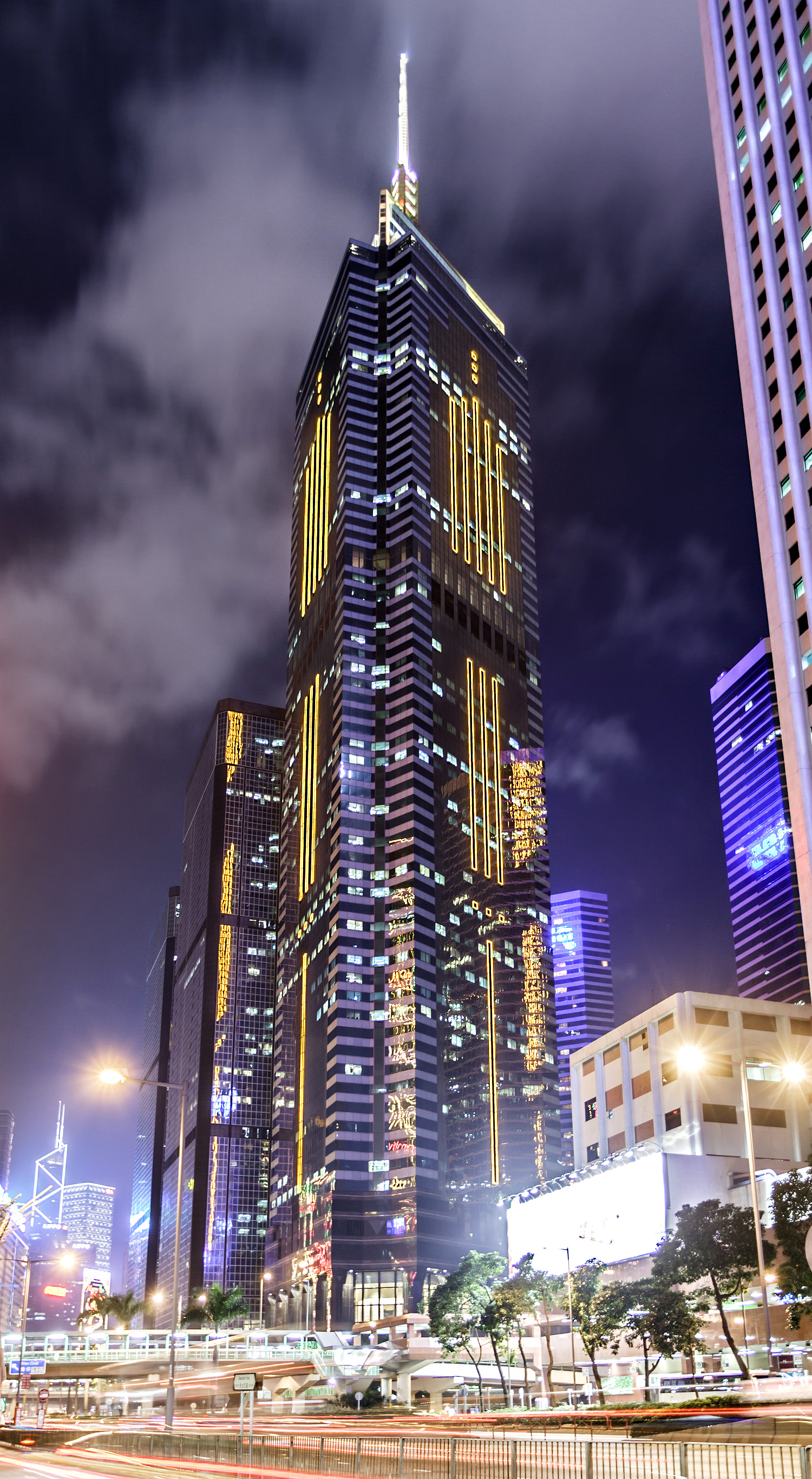 Central Plaza - View from the east 