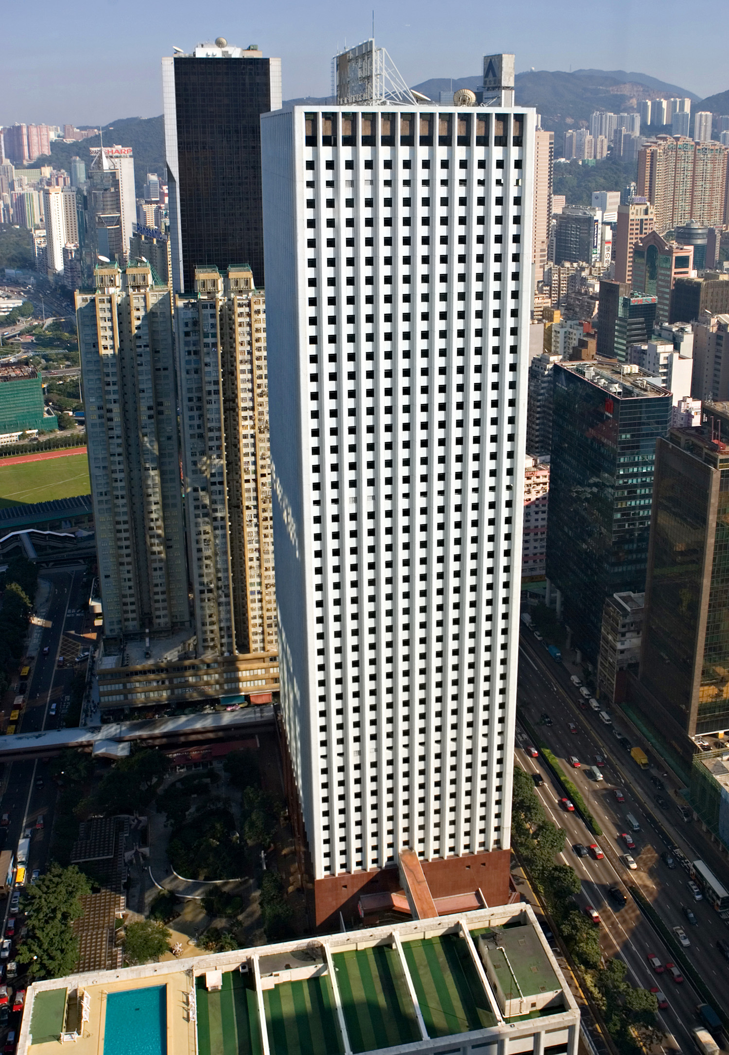 China Resources Building - View from Central Plaza 