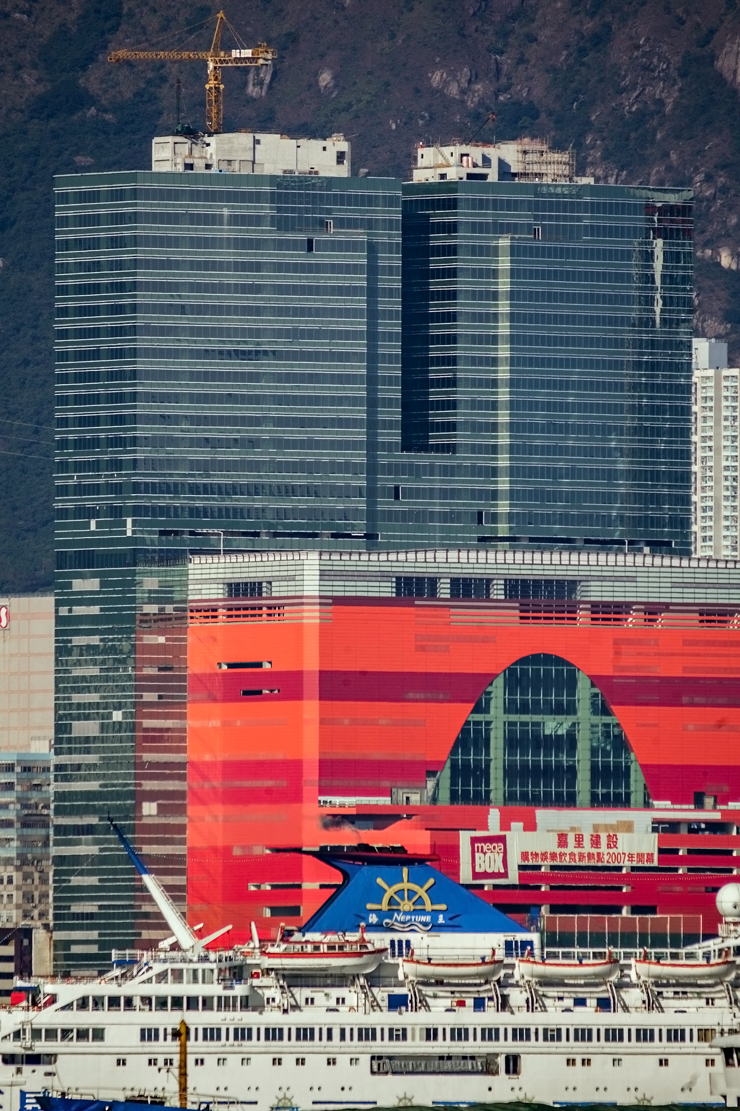 Enterprise Square Tower 5 / MegaBOX - View from Hong Kong Island 
