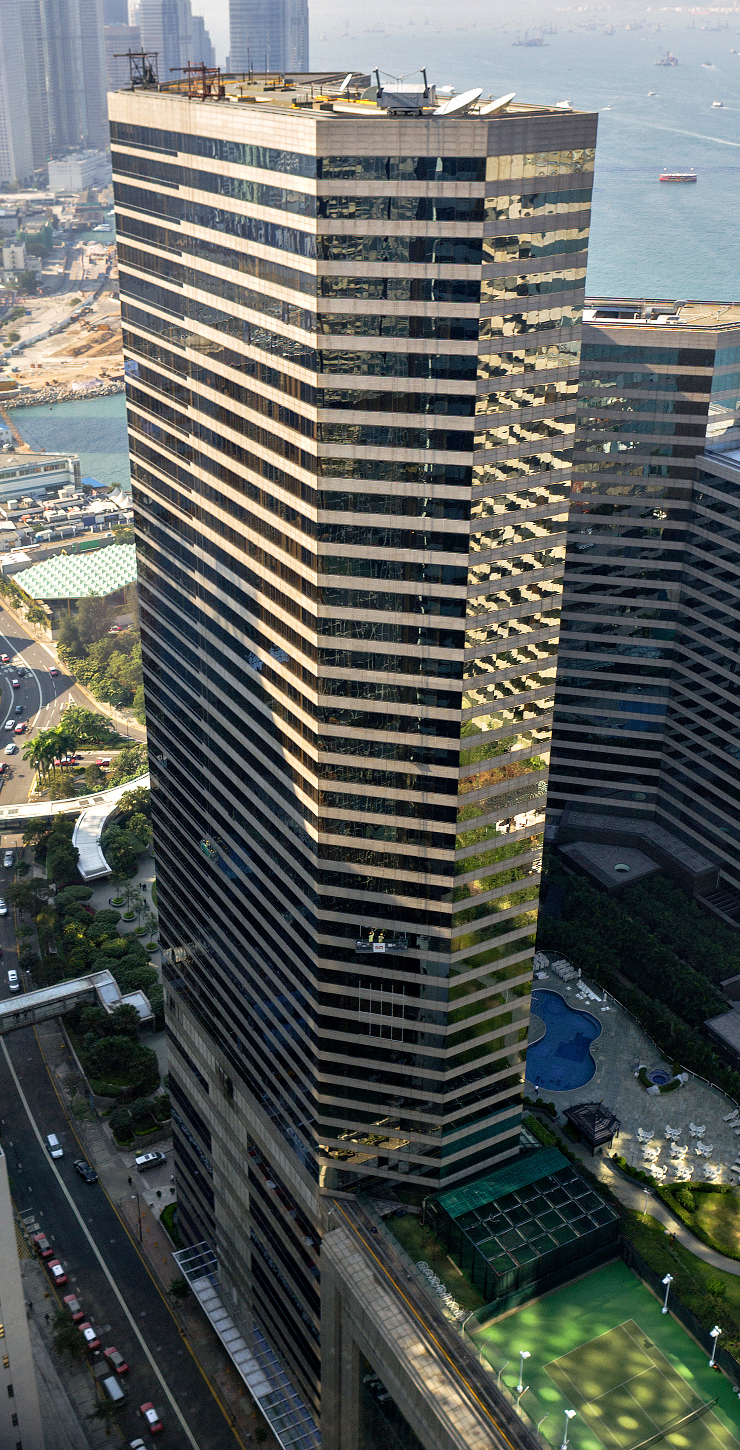 Grand Hyatt Serviced Apartments - View from Central Plaza 