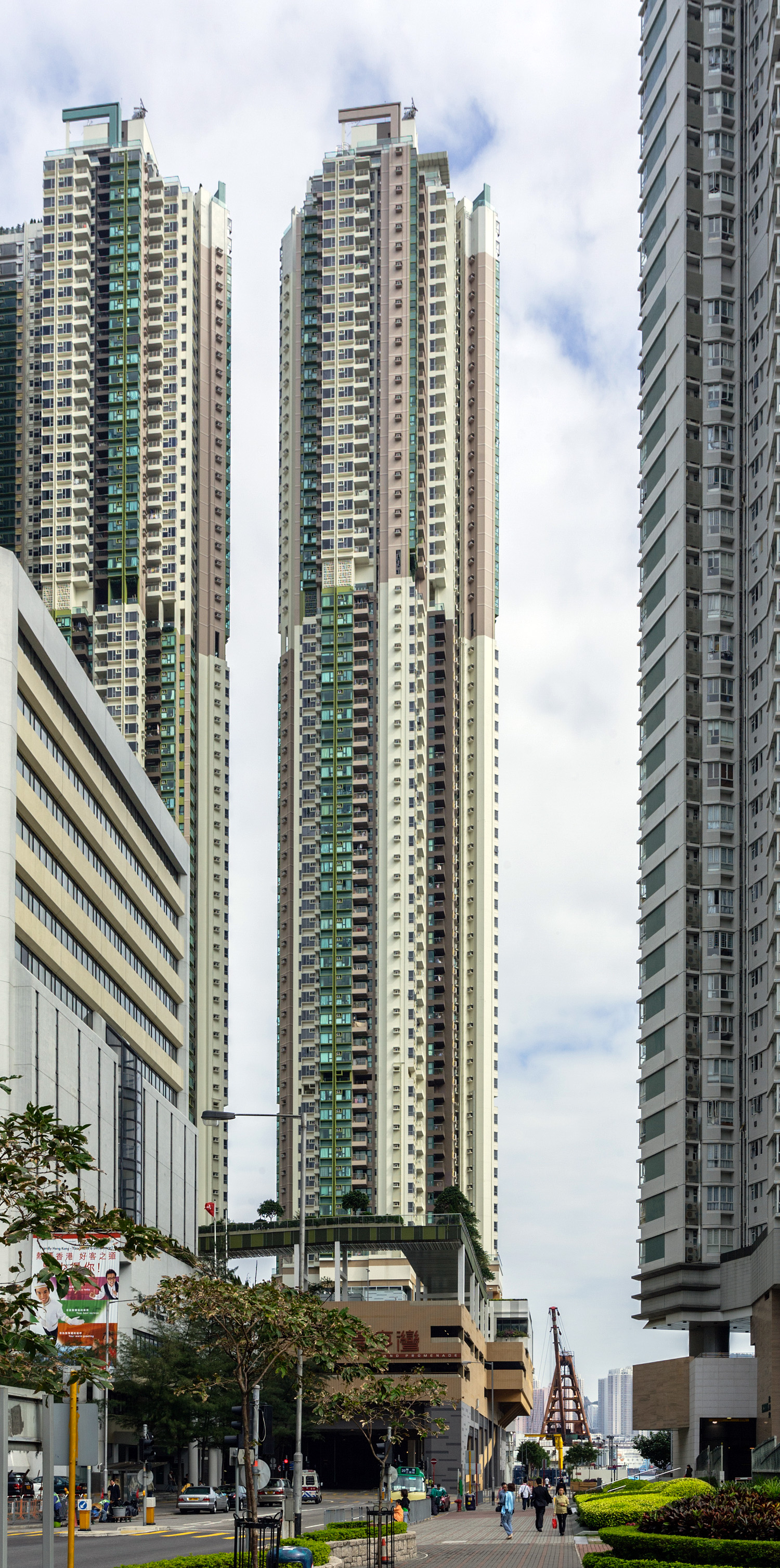 Grand Promenade Tower 6 - View from the southwest 