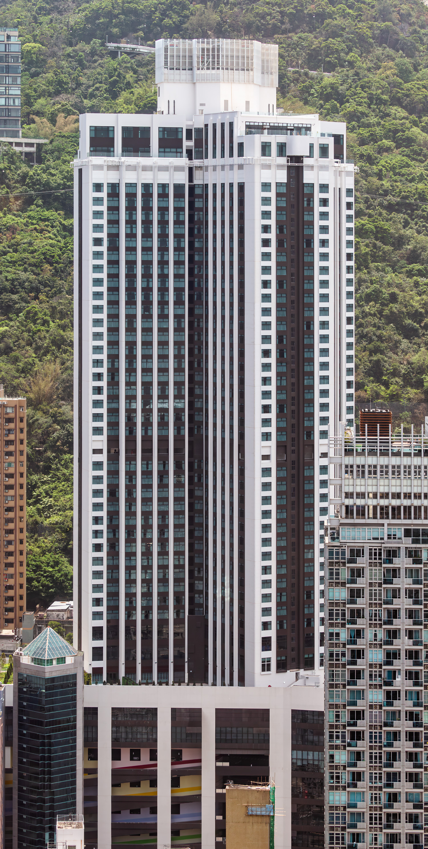 Hopewell Mega Tower - View from Central Plaza&nbsp;