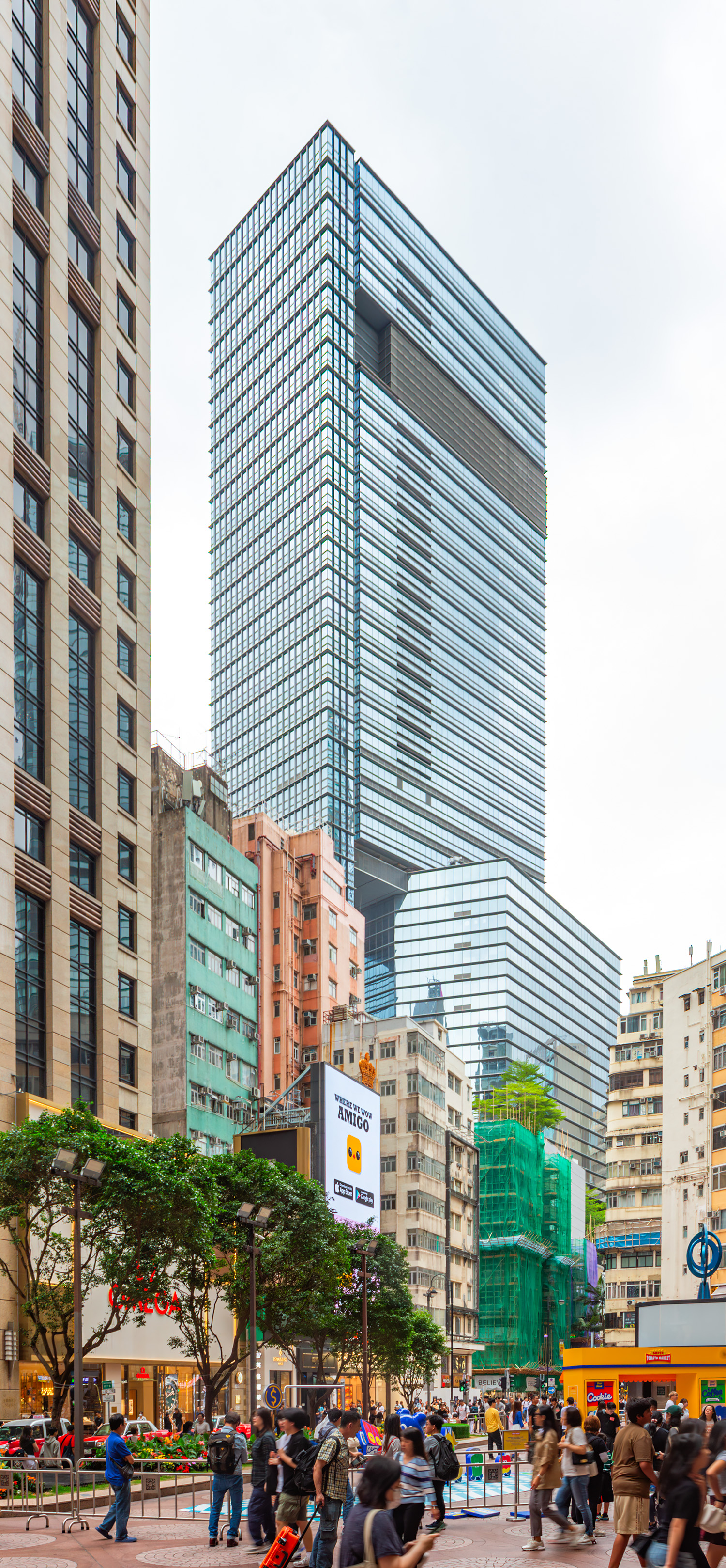 Hysan Place - View from the southwest&nbsp;