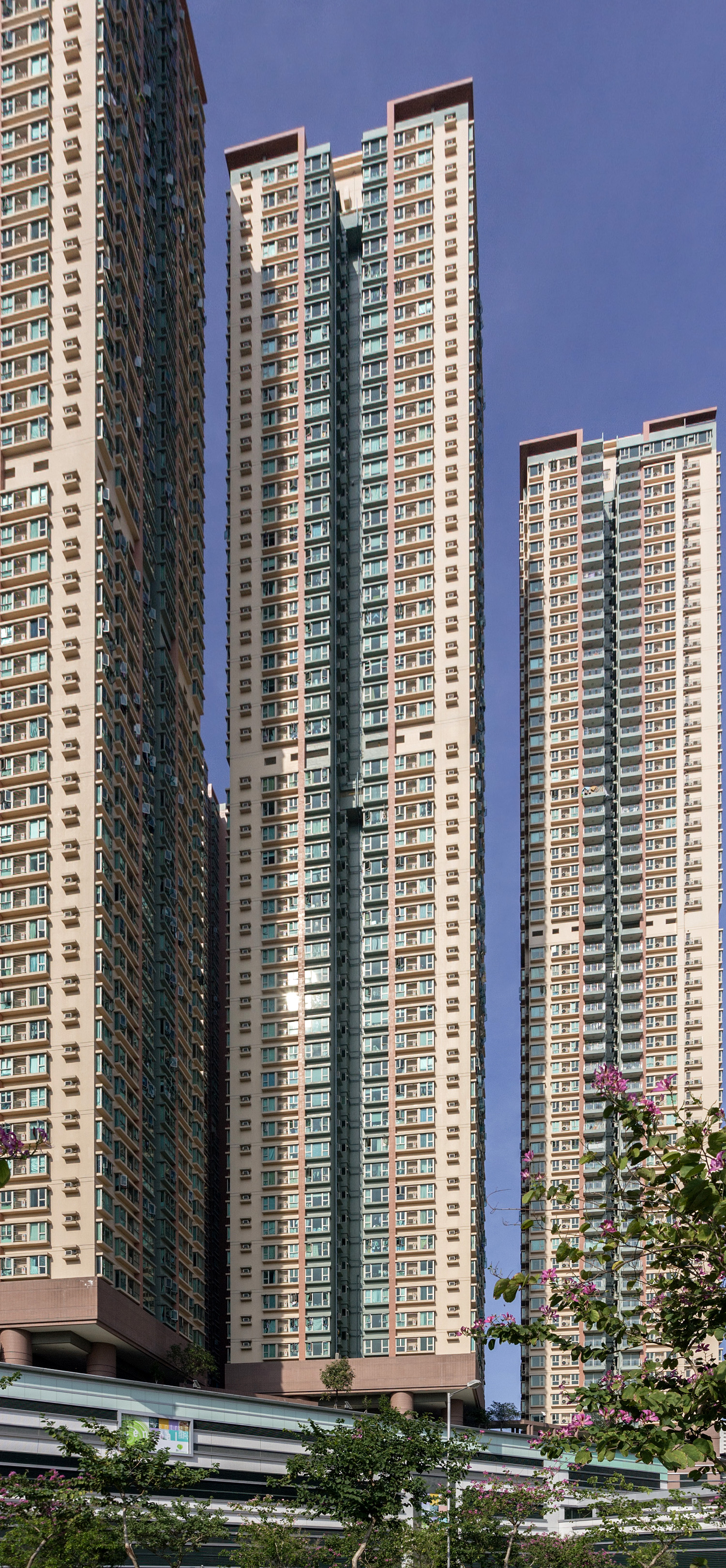 Park Central Tower 1 - View from the southwest 