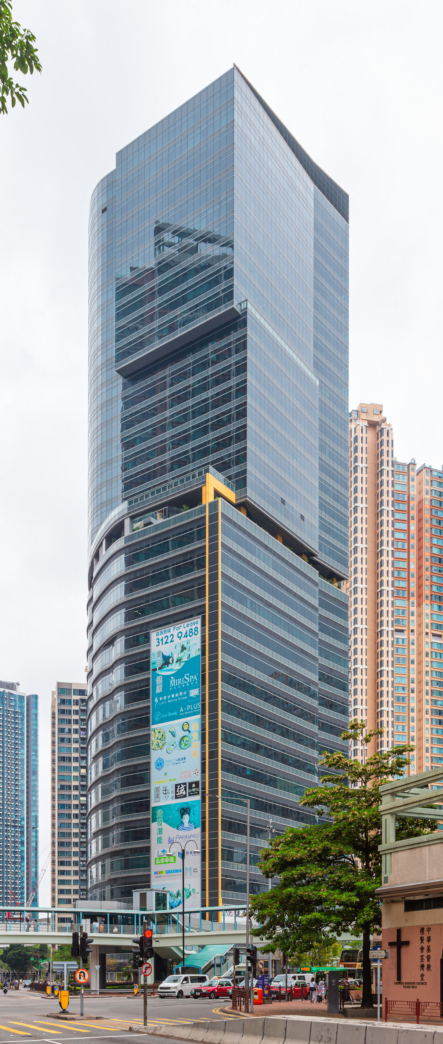 Plaza 88 - View from the east&nbsp;