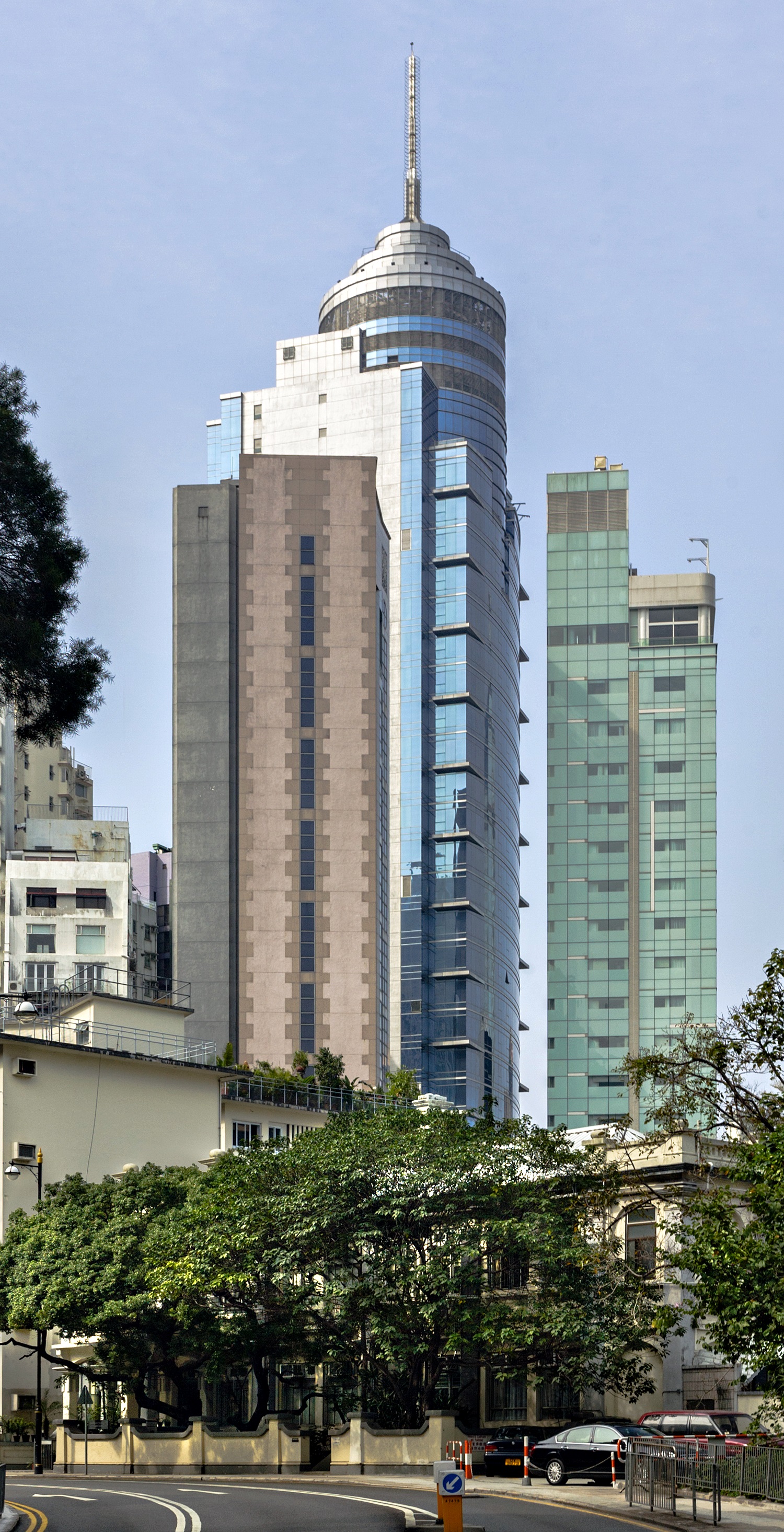 The Centrium - View from Upper Albert Road 
