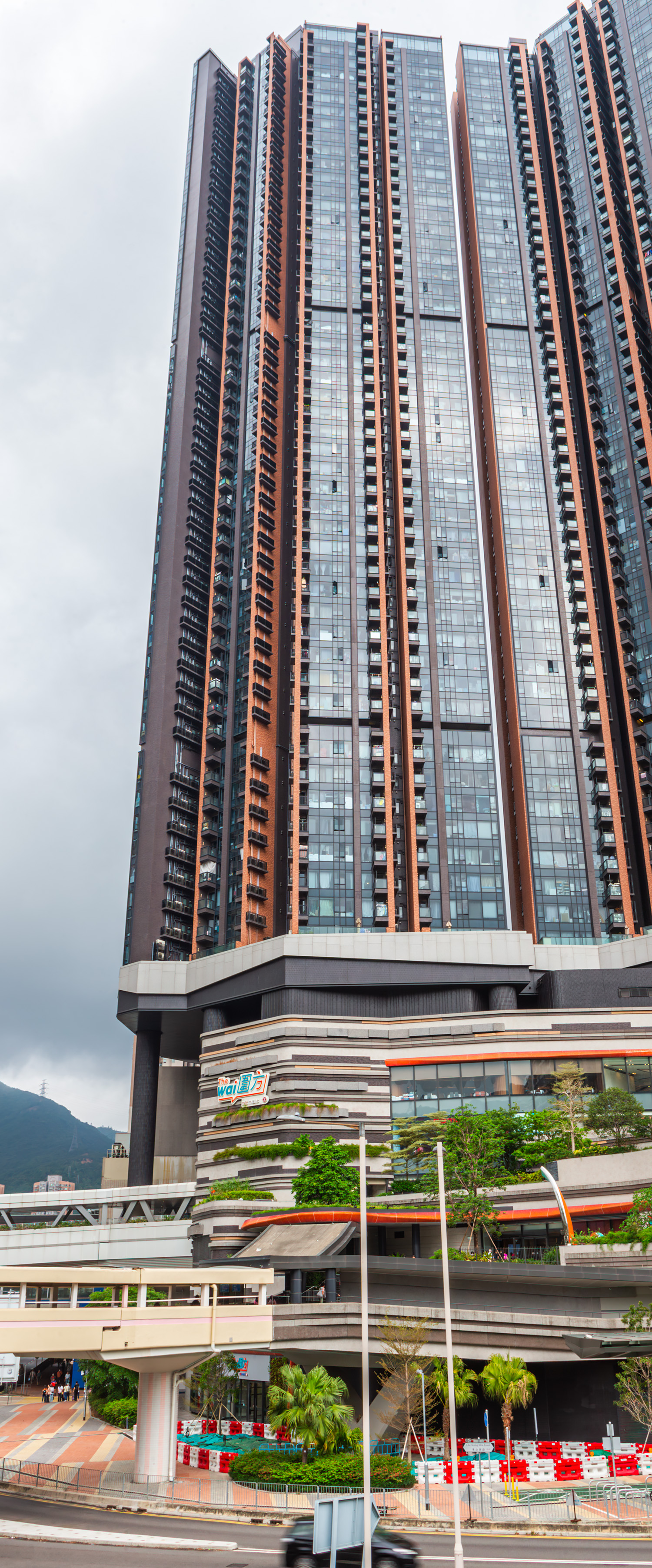 The Pavilia Farm II Tower 7 - View from the south&nbsp;