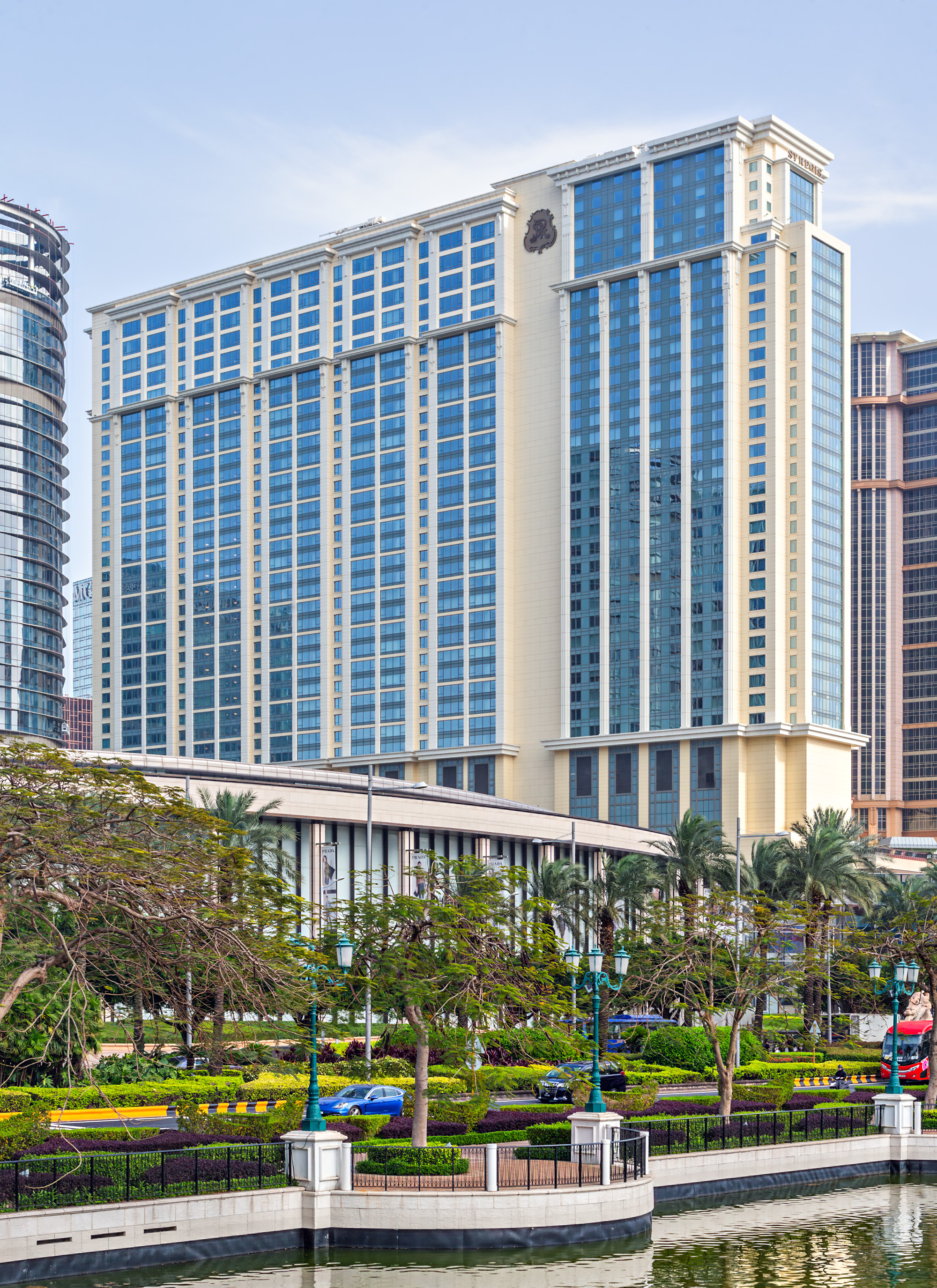 St Regis Macau Cotai Central - View from the northwest&nbsp;