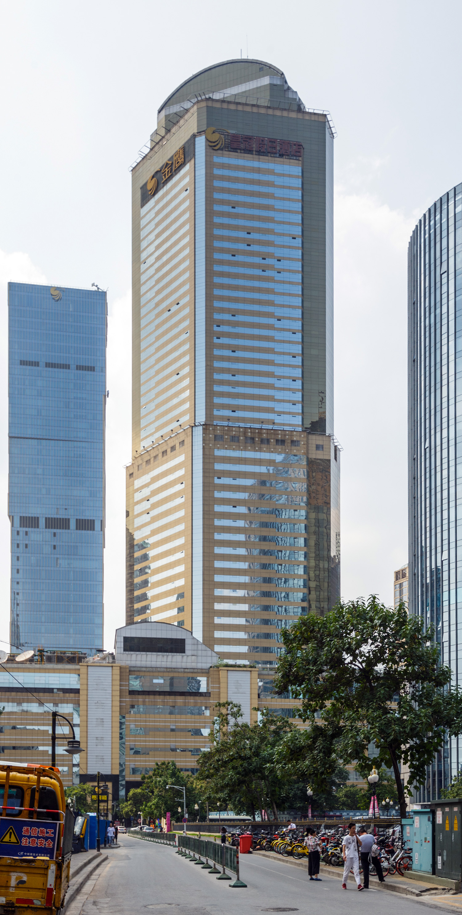 Golden Eagle International Plaza - View from the east 
