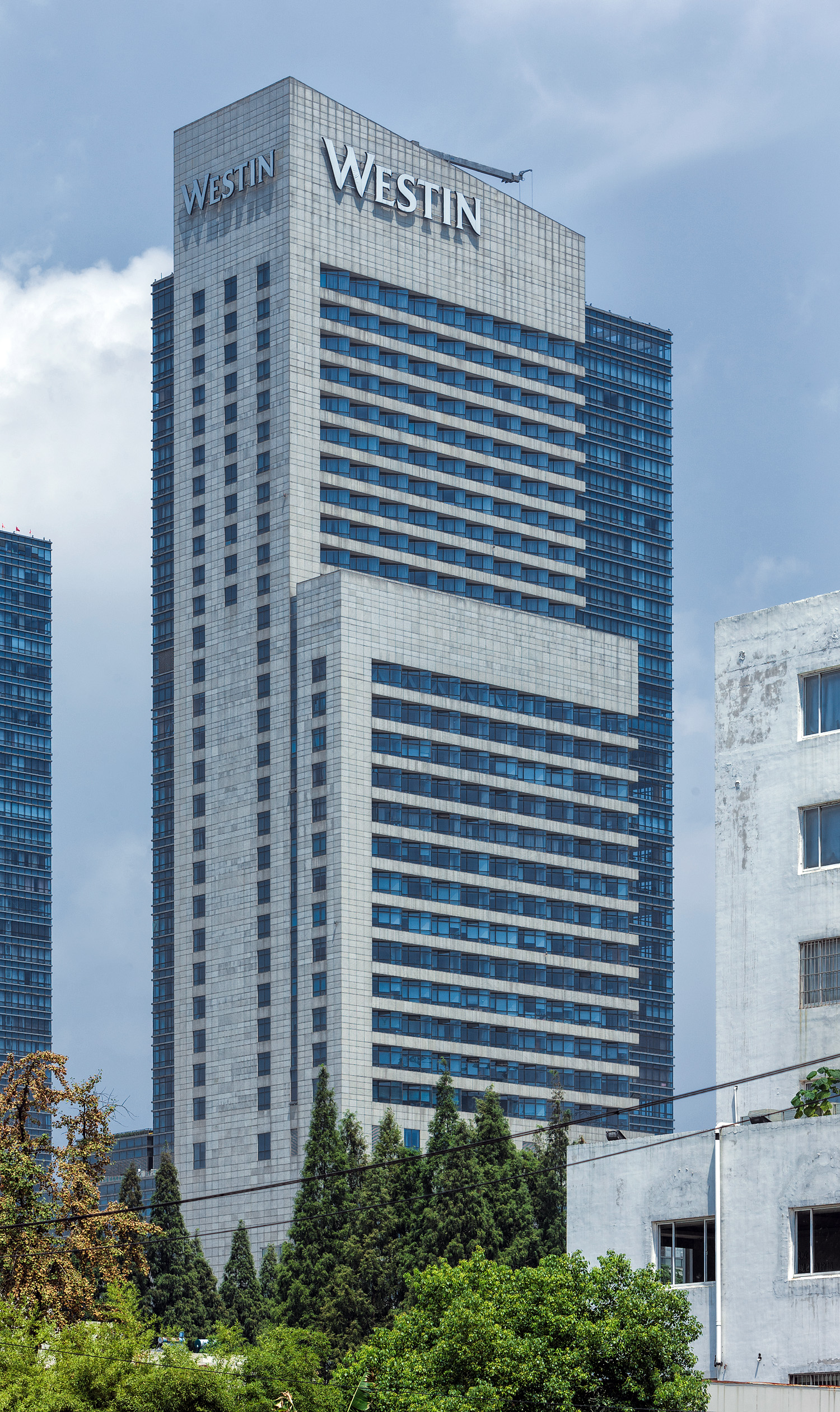 Nanjing International Center Tower 2 - View from the southwest 