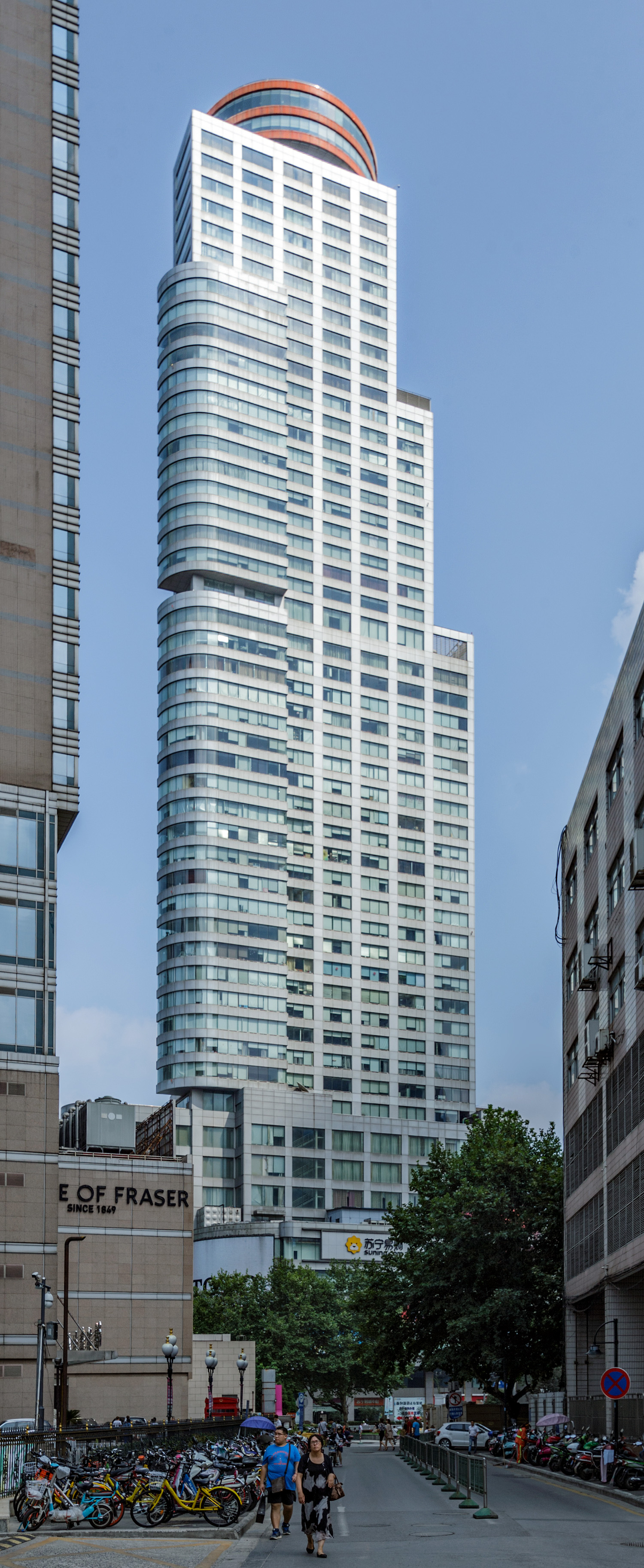 Shangmao Century Plaza - View from the west 