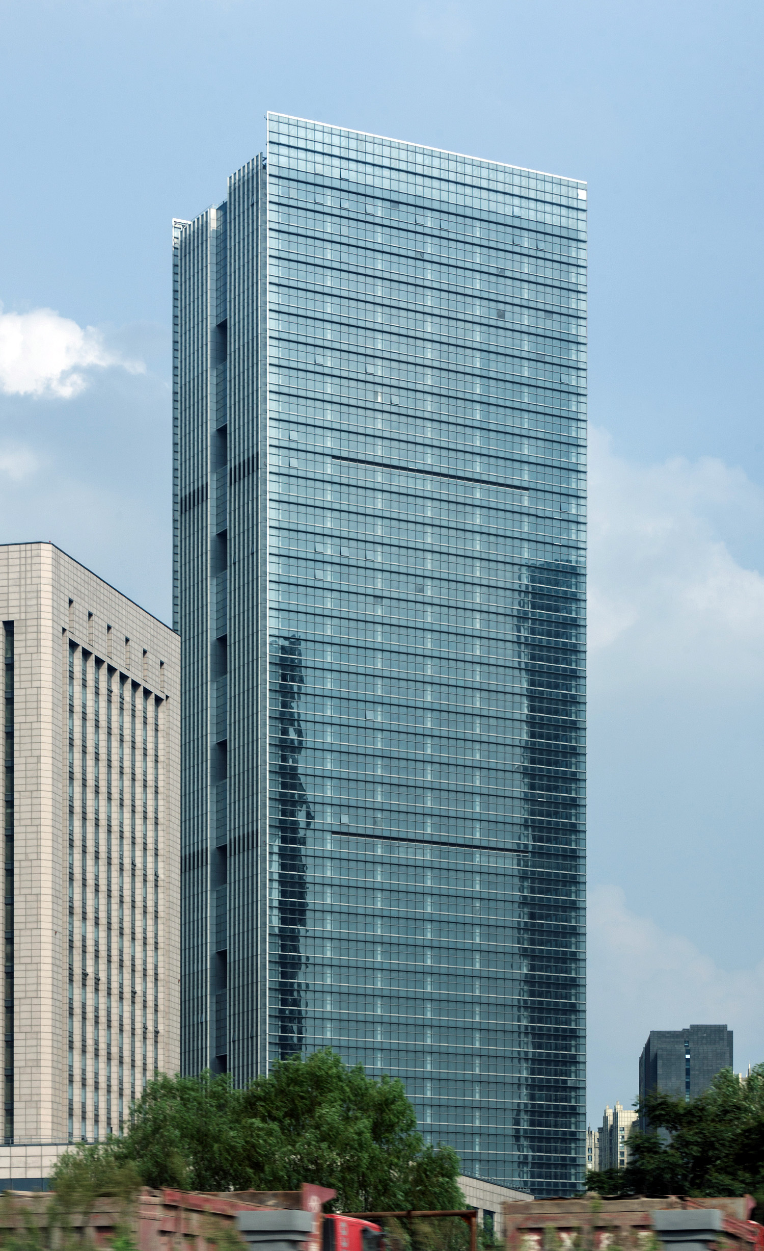Suning Ruicheng Tower E06-1 - View from a taxi 