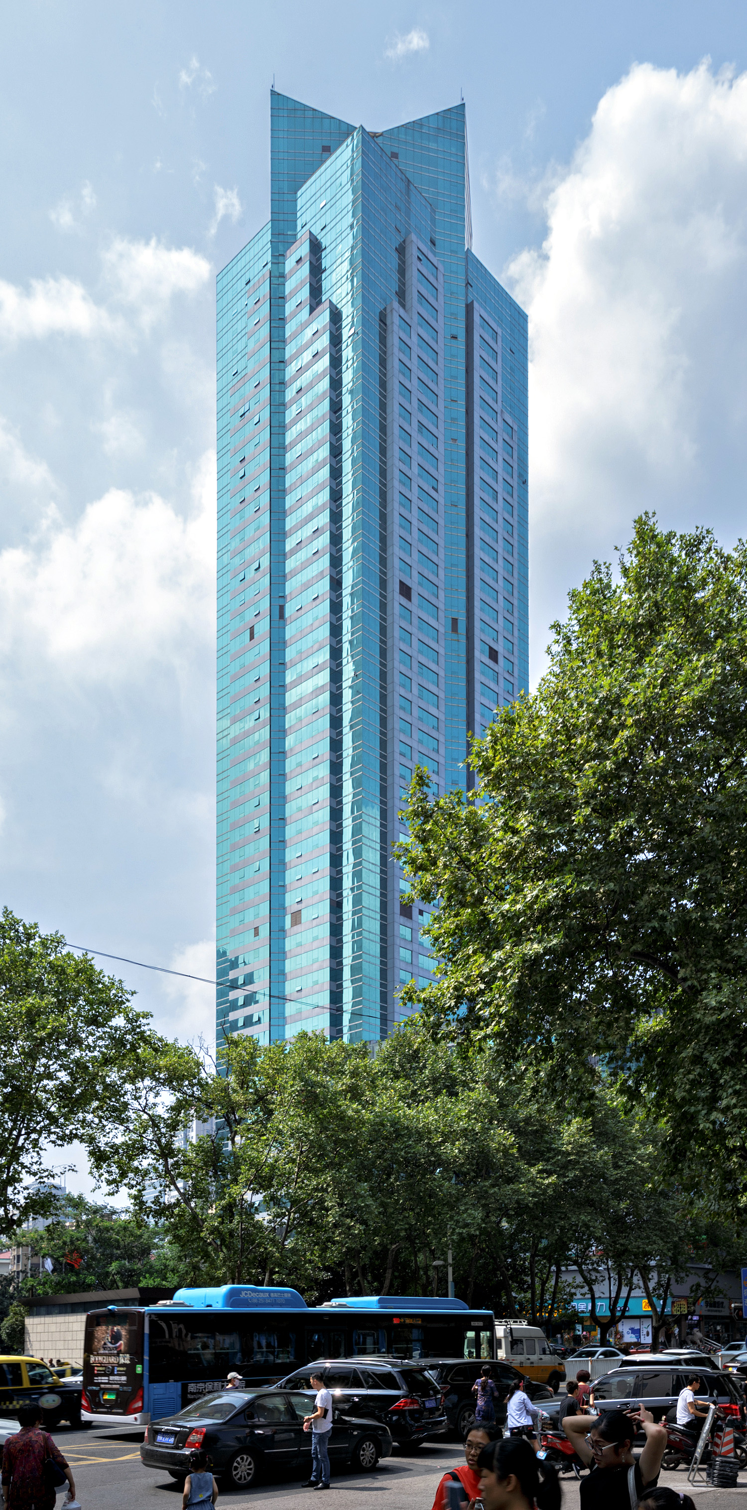 Xinhua Daily Mansion - View from the southwest 