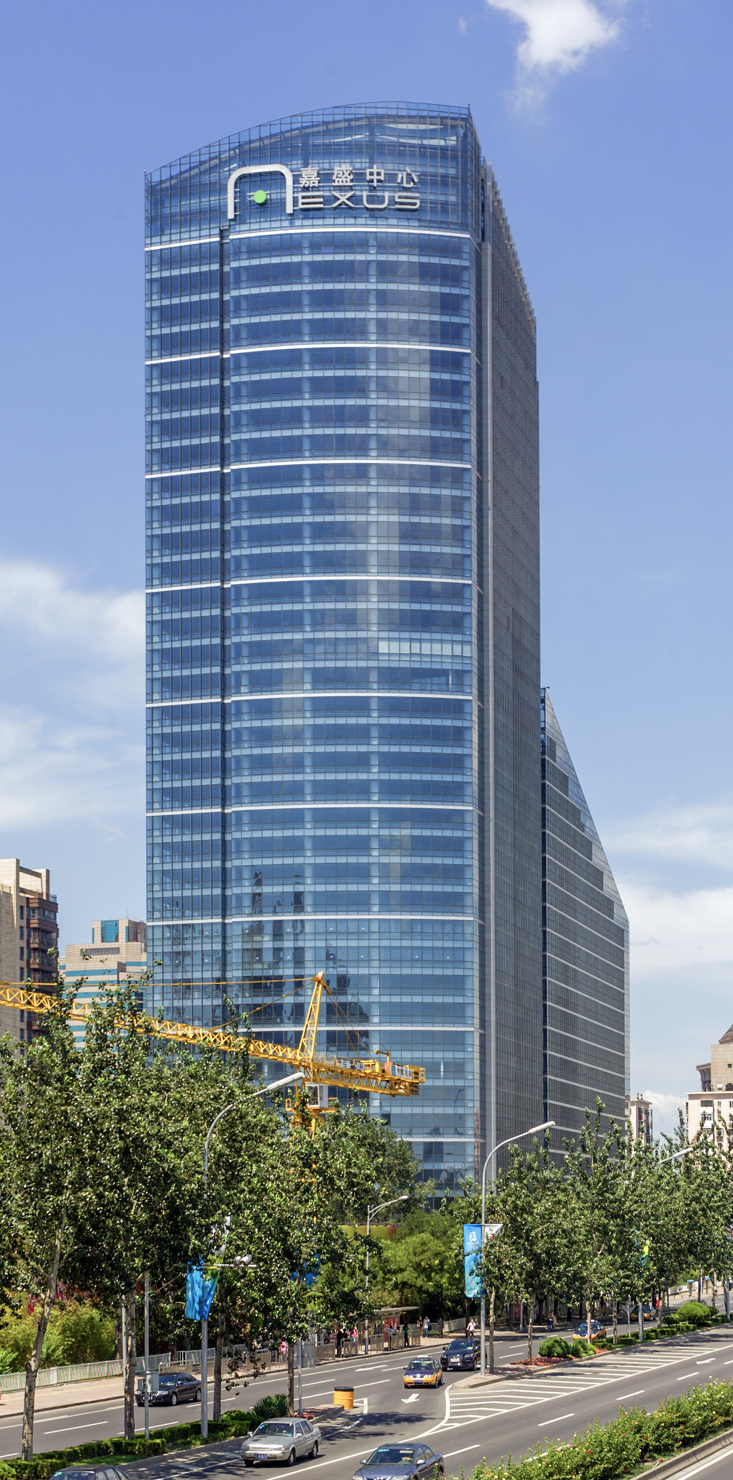 Beijing Nexus Center - View from the south 