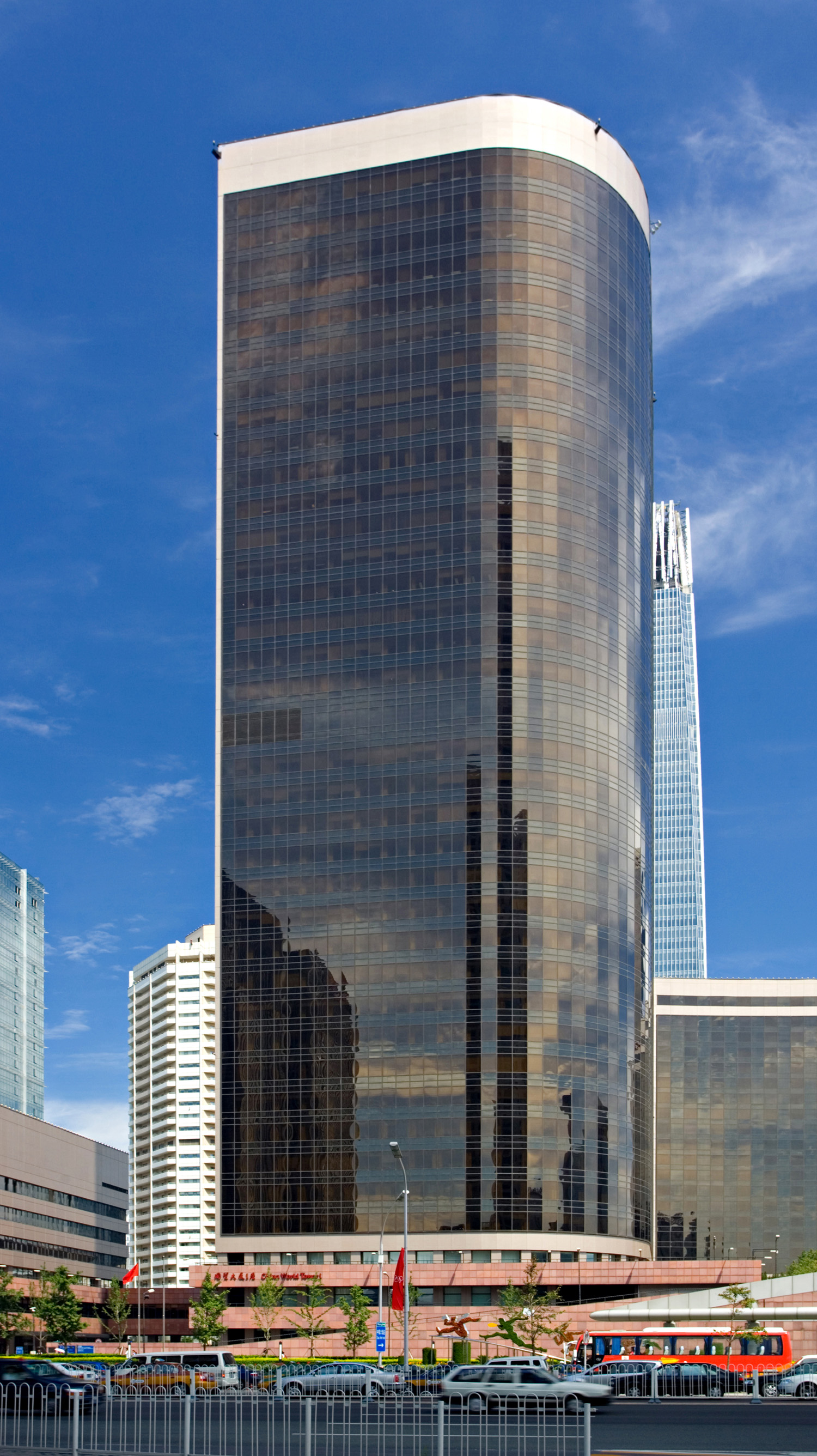 China World Trade Center Tower I - View from the south 