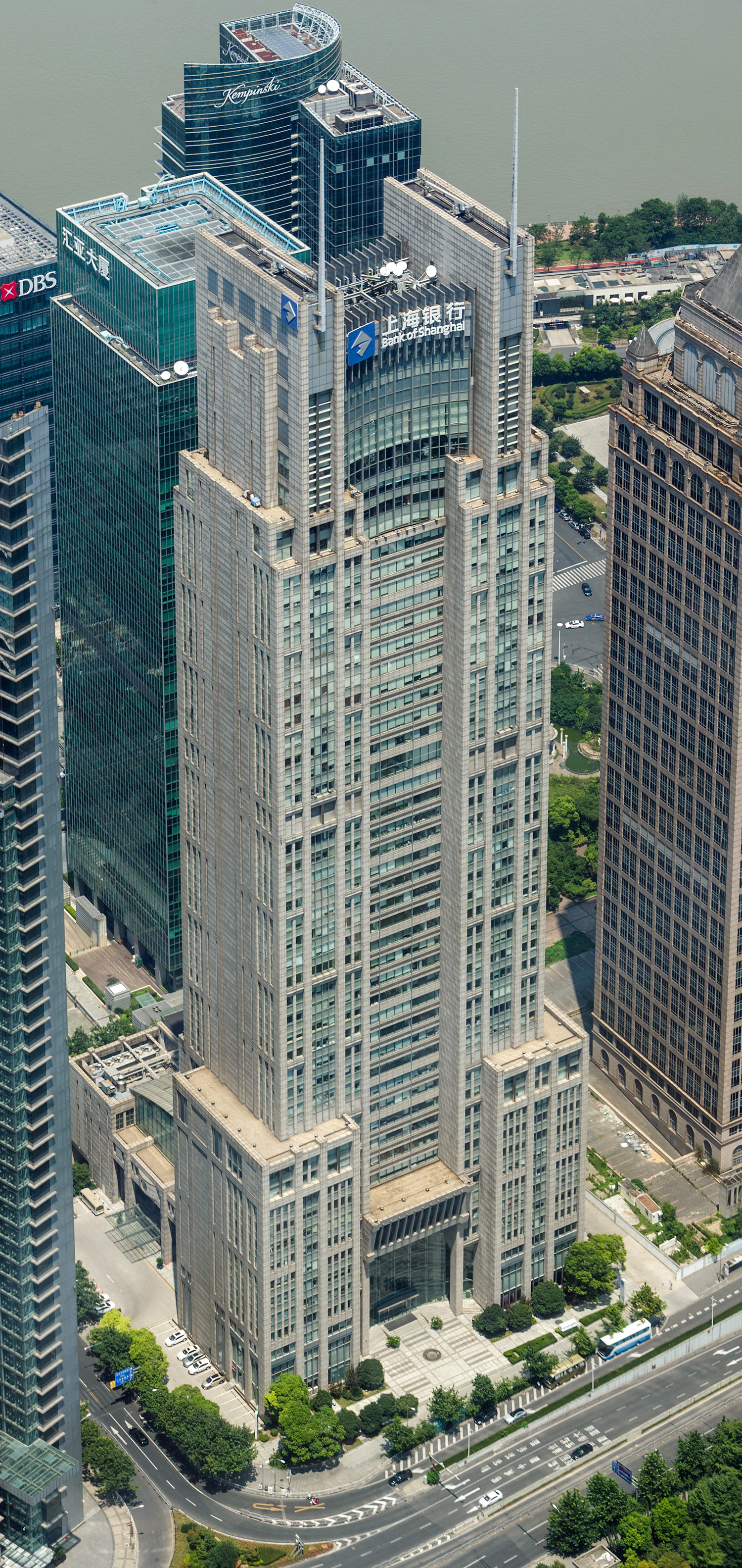 Bank of Shanghai Headquarters Building - View from Shanghai Tower 