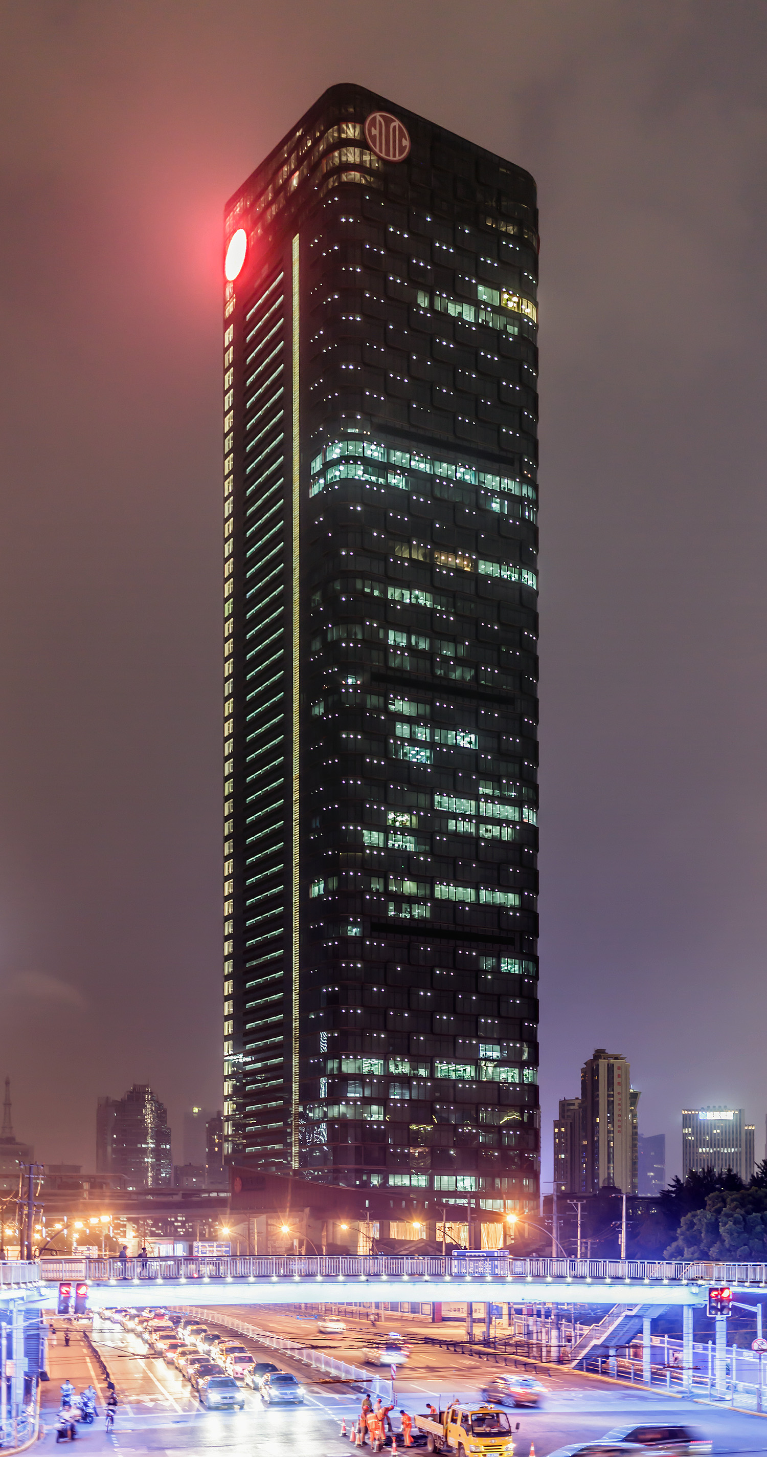 CITIC Plaza - View from the west 