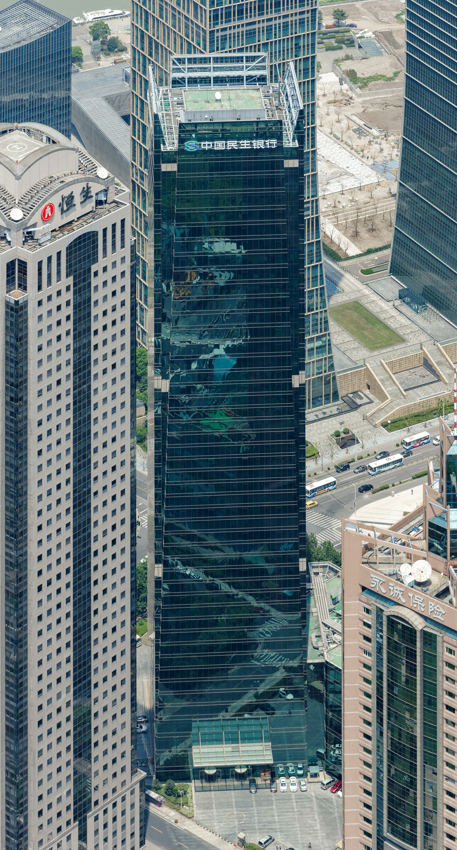 CMBC Tower - View from Shanghai Tower 