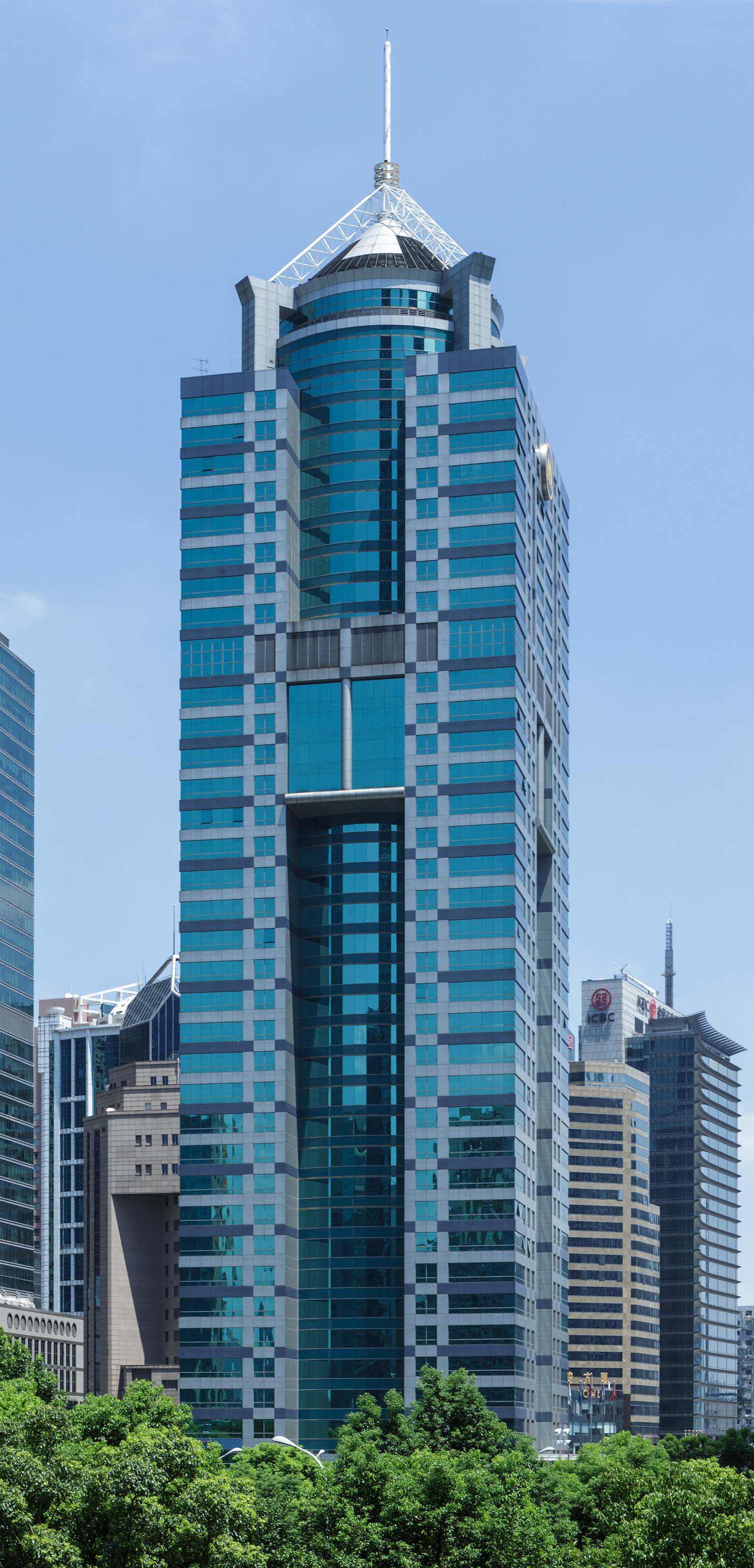 China Merchants Tower - View from the southwest 