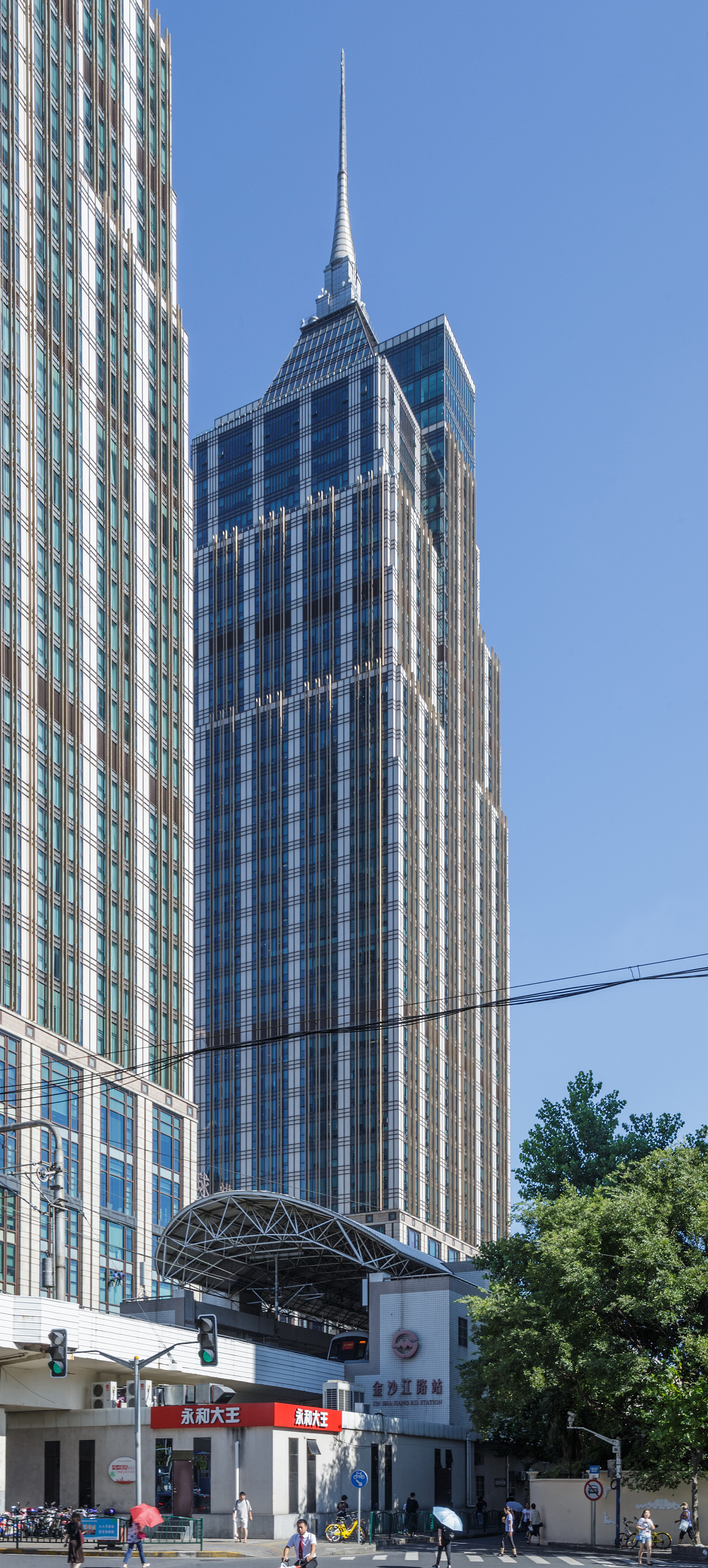 Global Harbor North Tower - View from the south 