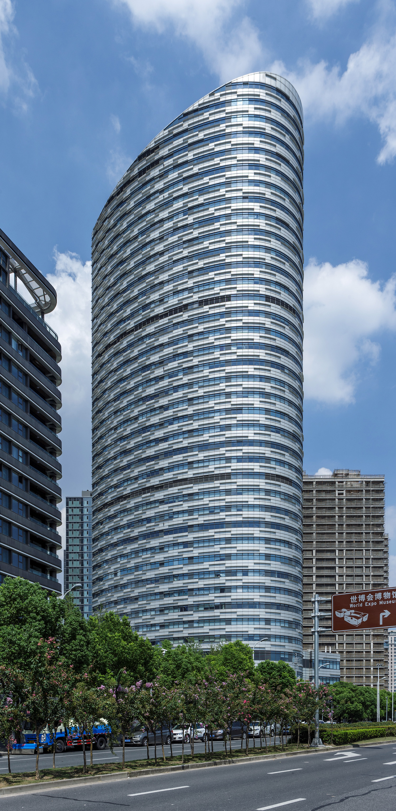 Hongkong Prosperity Tower - View from the southwest 