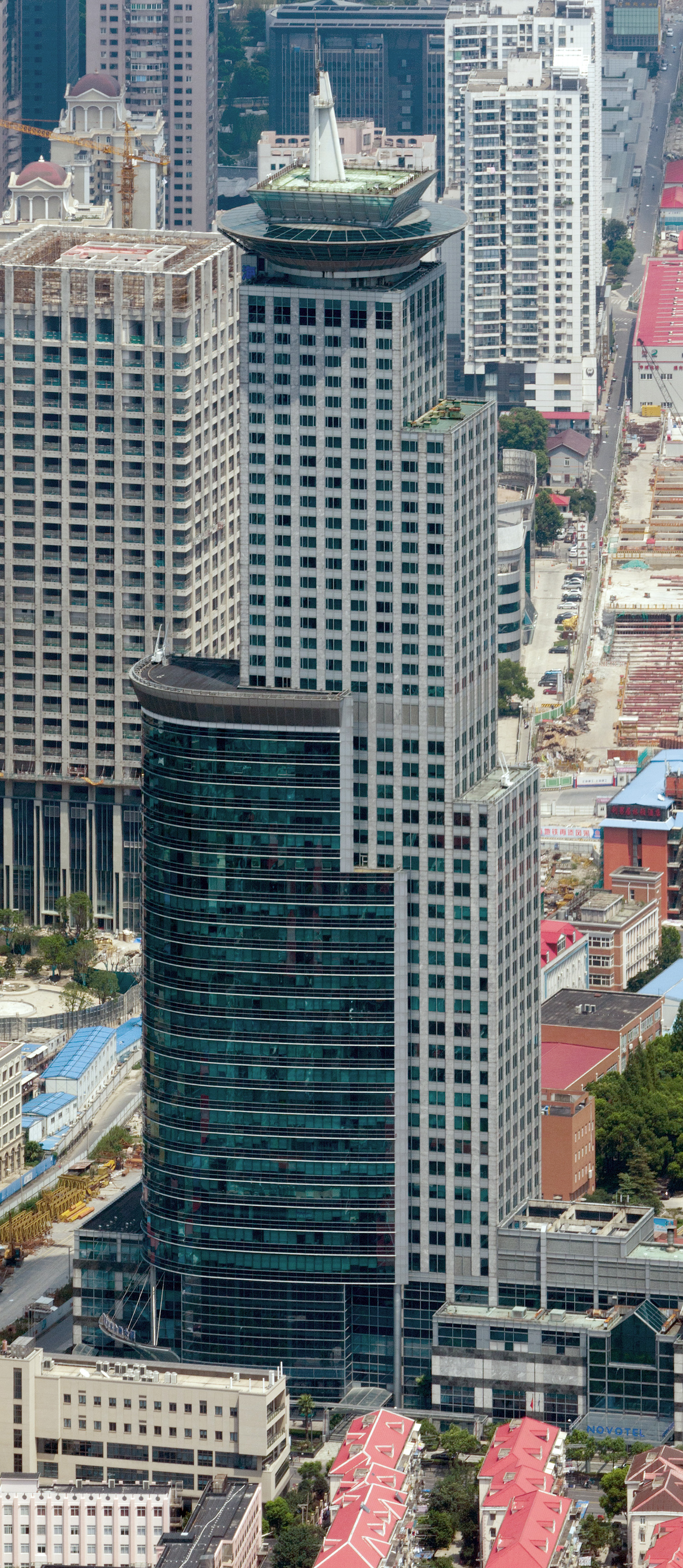 International Ocean Shipping Building - View from Shanghai Tower 