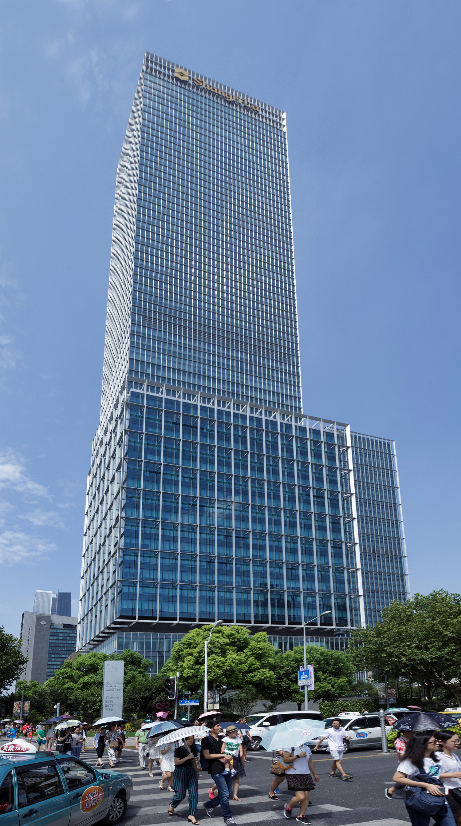 Jing An Kerry Centre Tower 2 - View from the east 