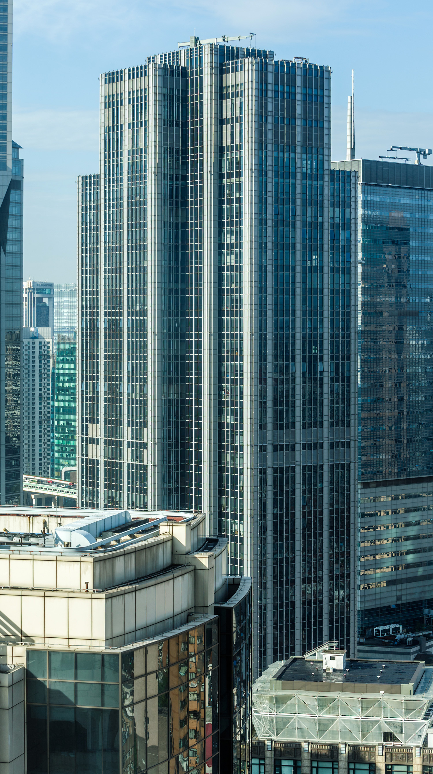Liu Chong Hing Finance Center - View from Radisson New World Hotel 