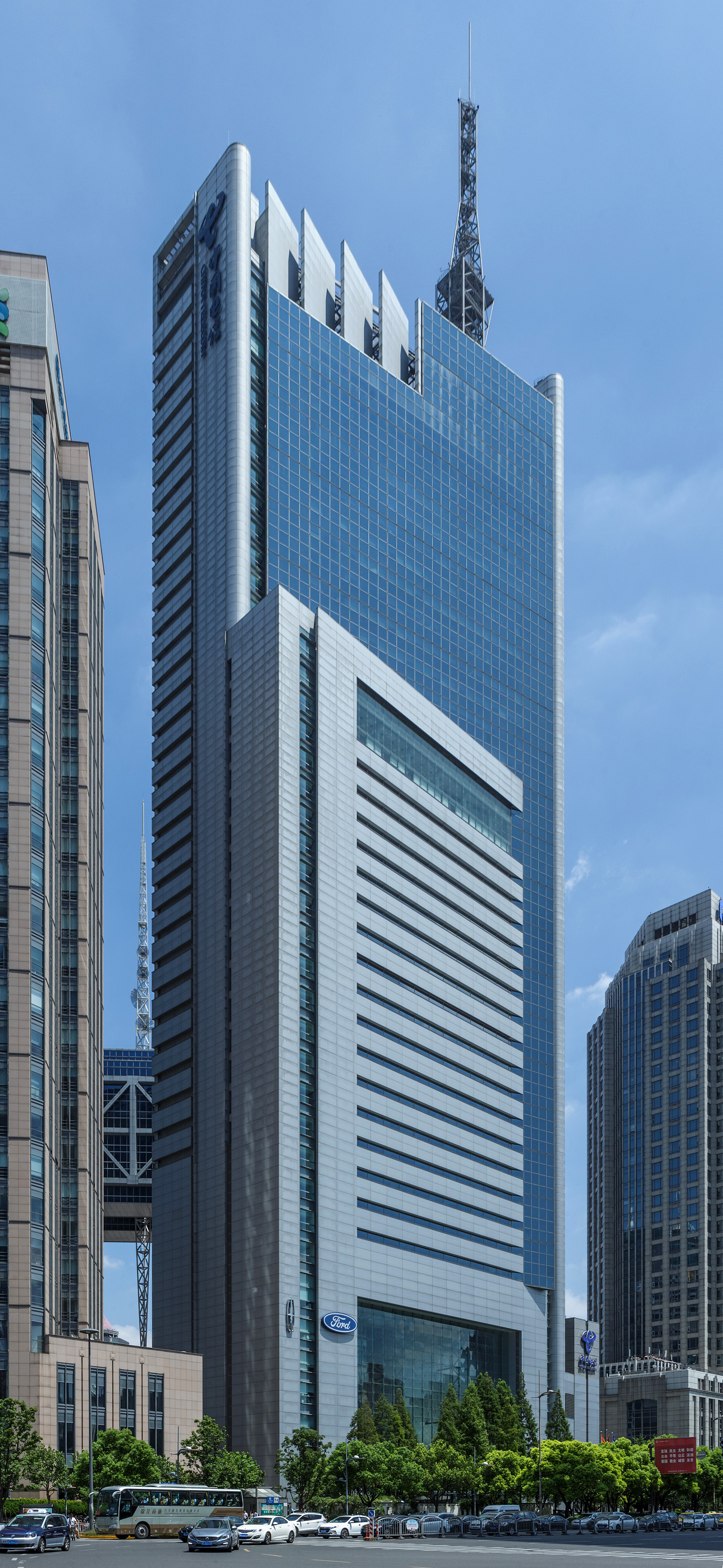Pudong International Information Port - View from the southeast 