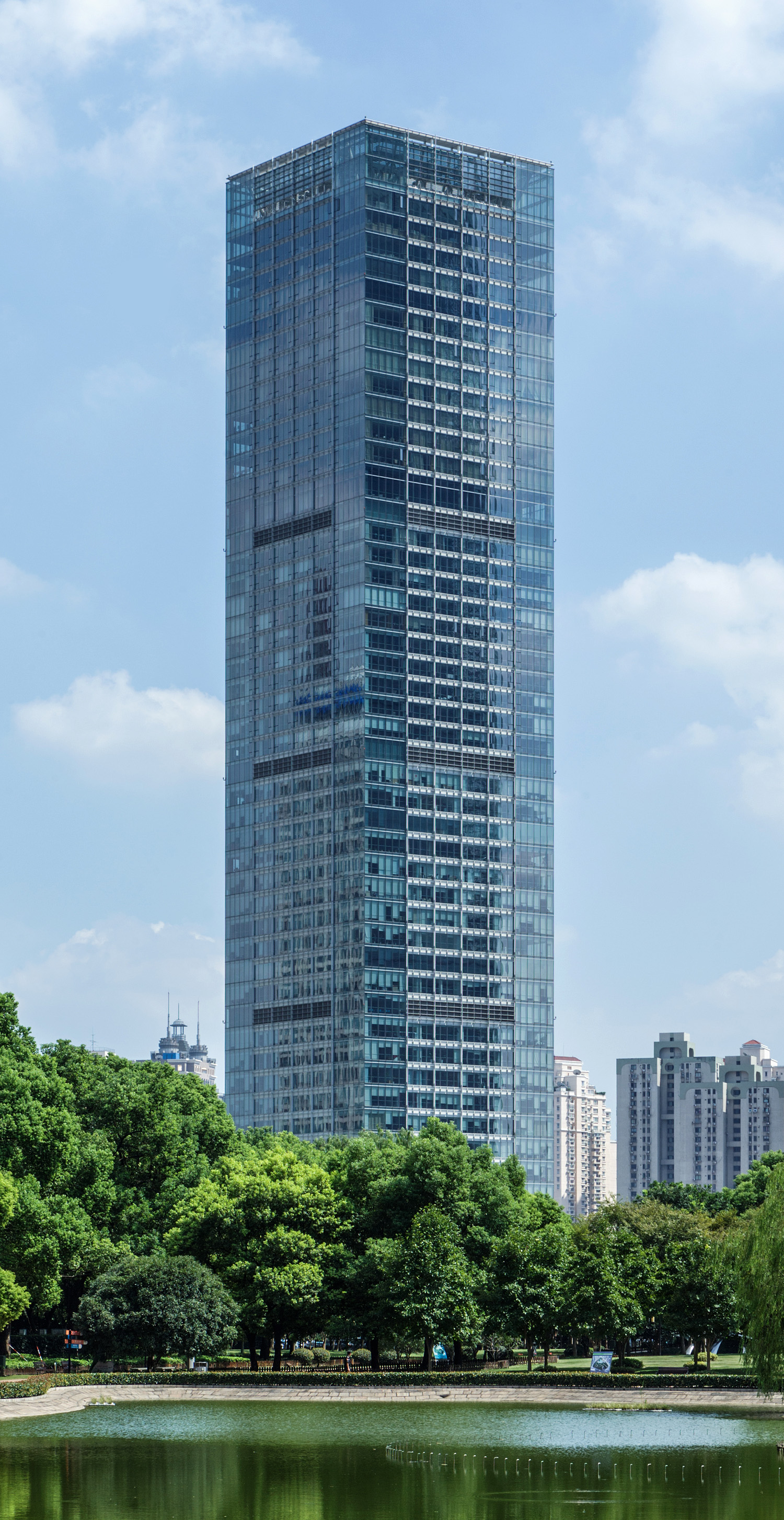 Regent Shanghai Pudong - View from the northwest 