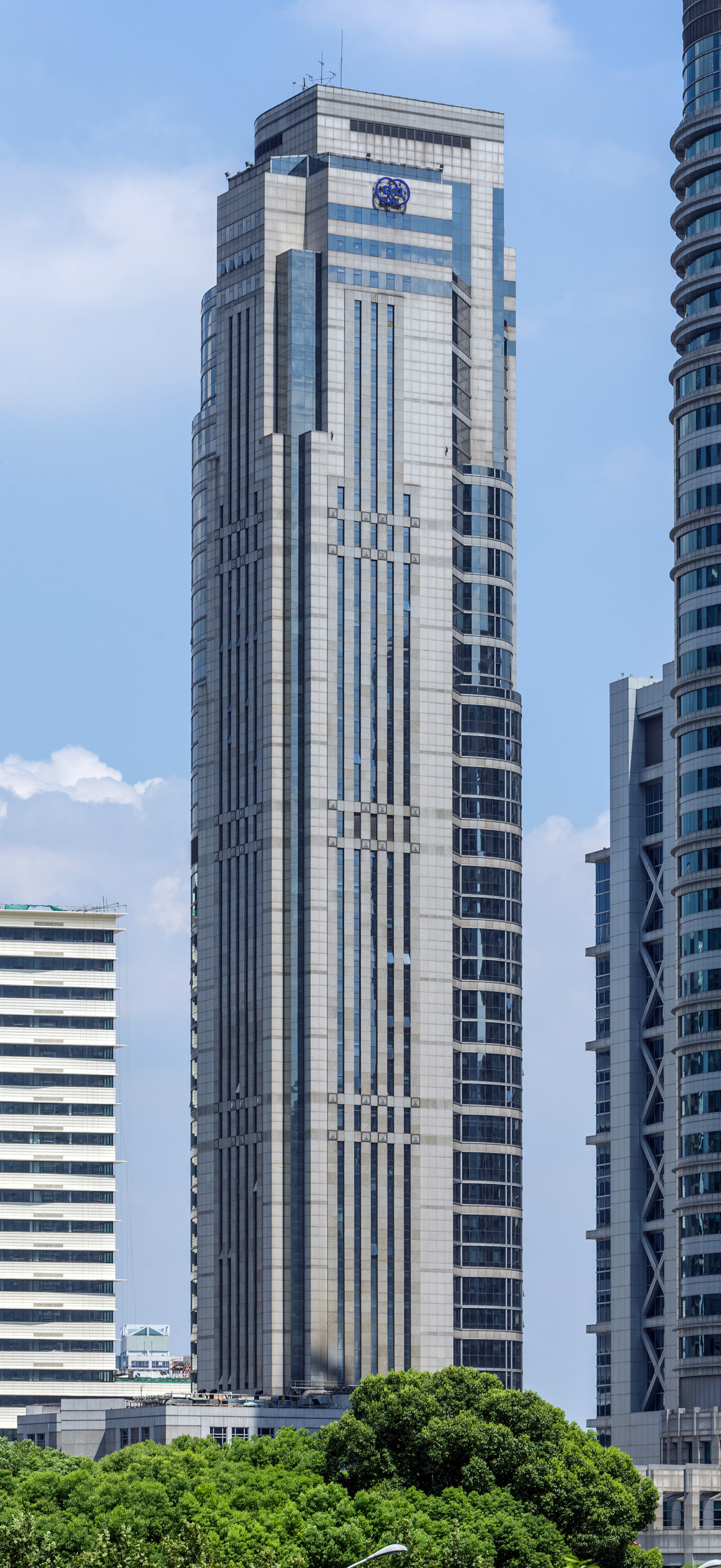 Shanghai Development Bank Tower - View from the southwest 