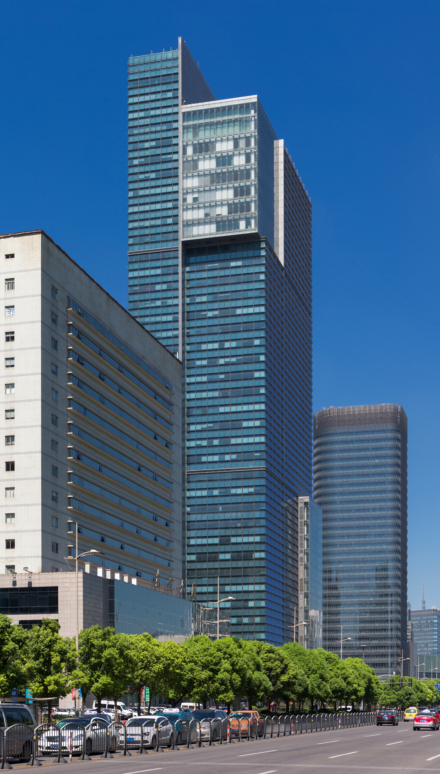 Shanghai Grand Center - View from the east 
