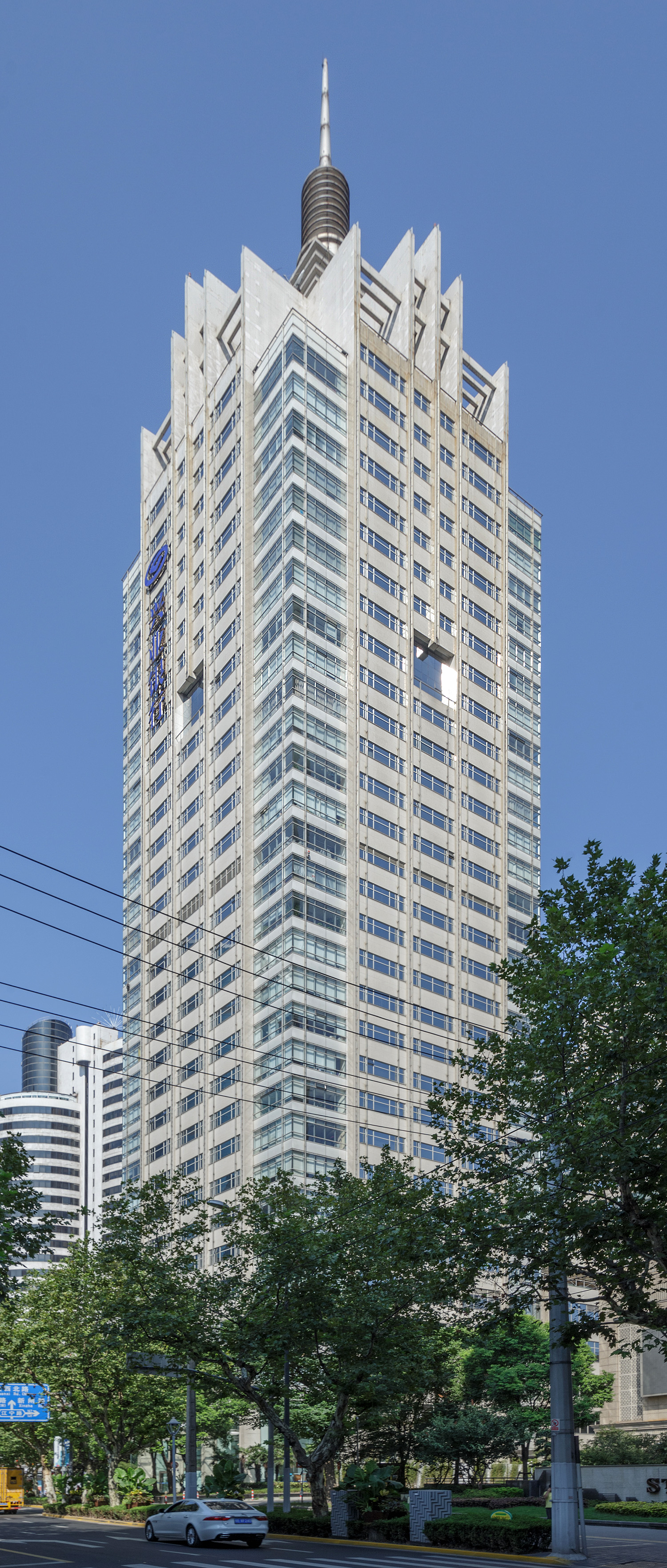 Shanghai Property Information Exchange Center - View from the east 