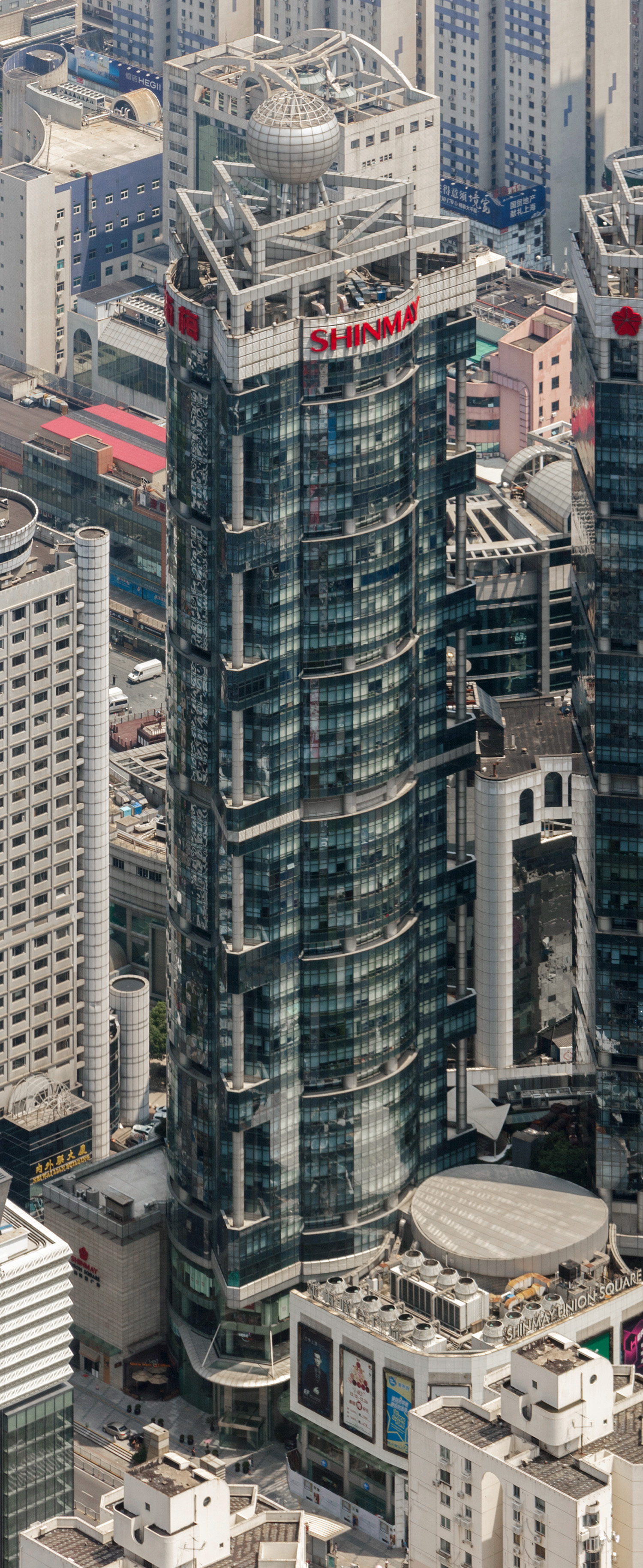Shinmay Union Square Tower I - View from Shanghai Tower 