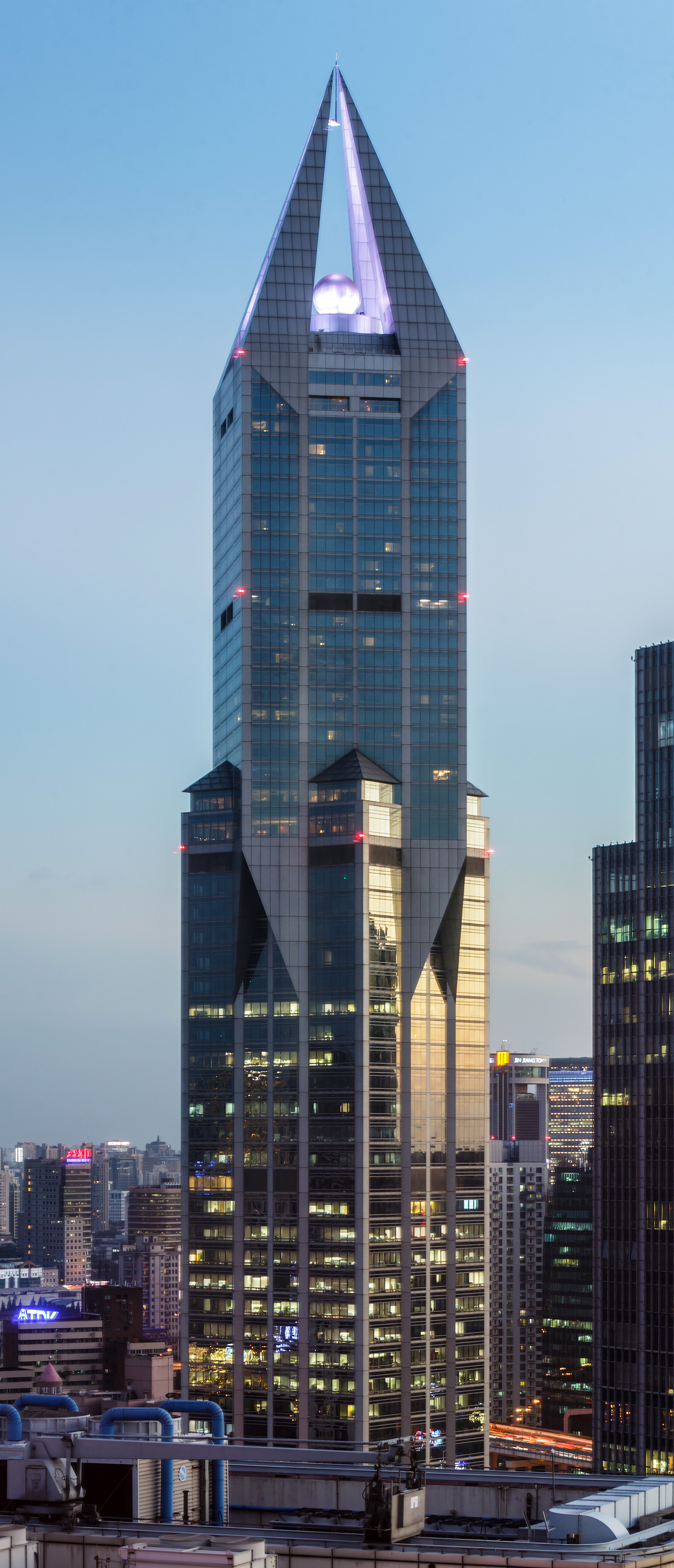 Tomorrow Square - View from Radisson New World Hotel 
