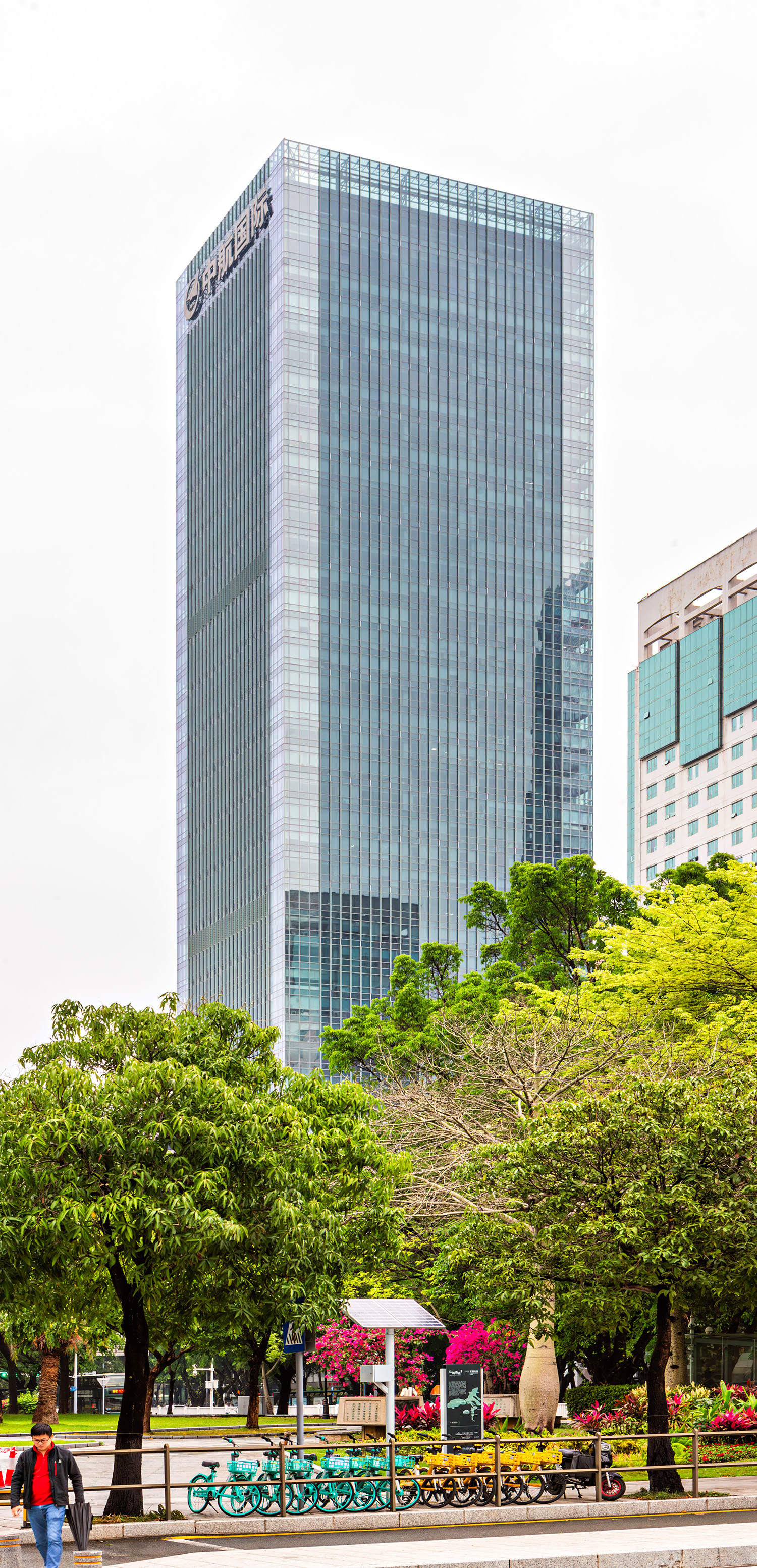 AVIC Center Office Tower - View from the southwest 